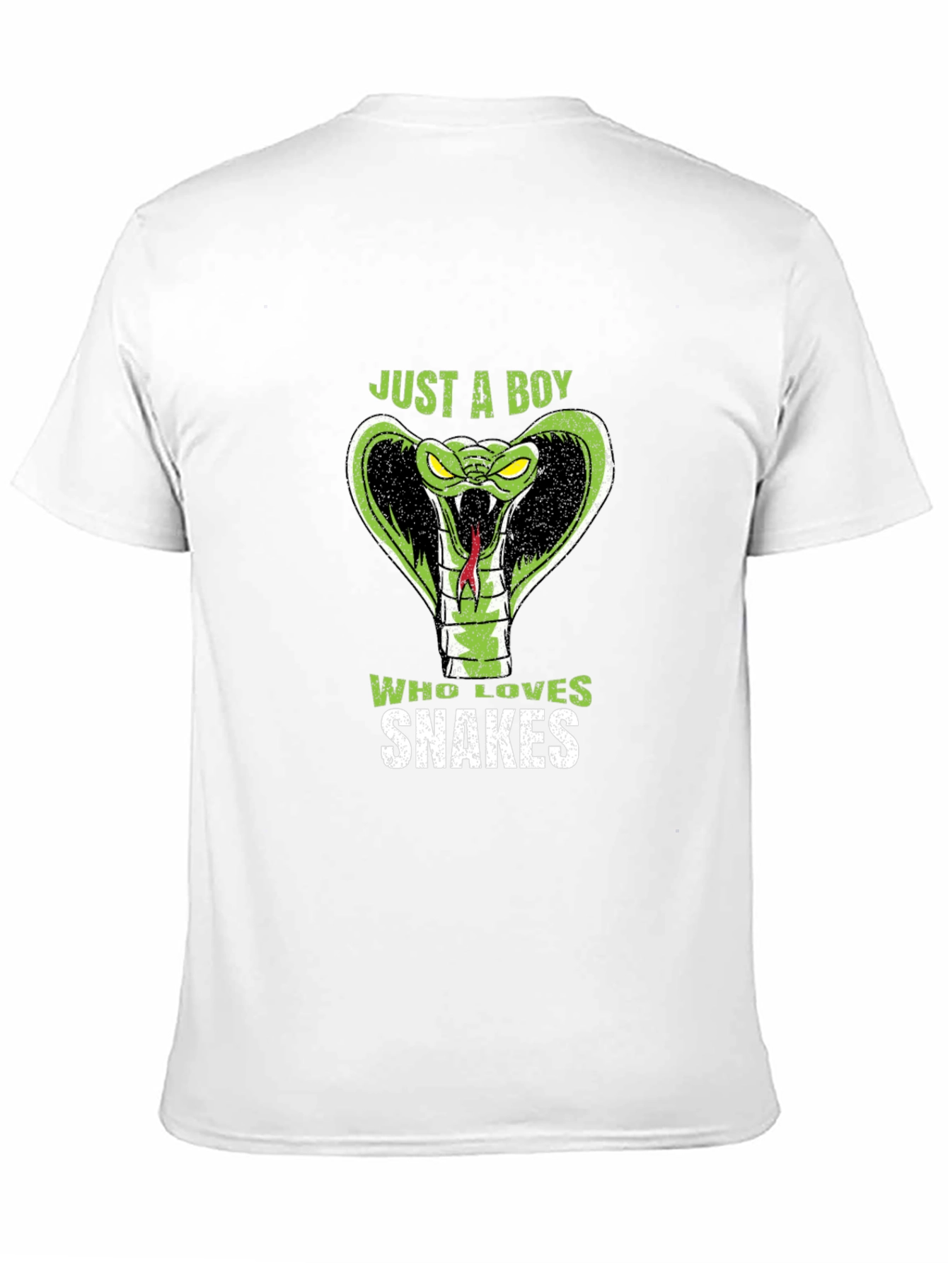 Just a Boy Who Loves Snakes Graphic T-Shirt