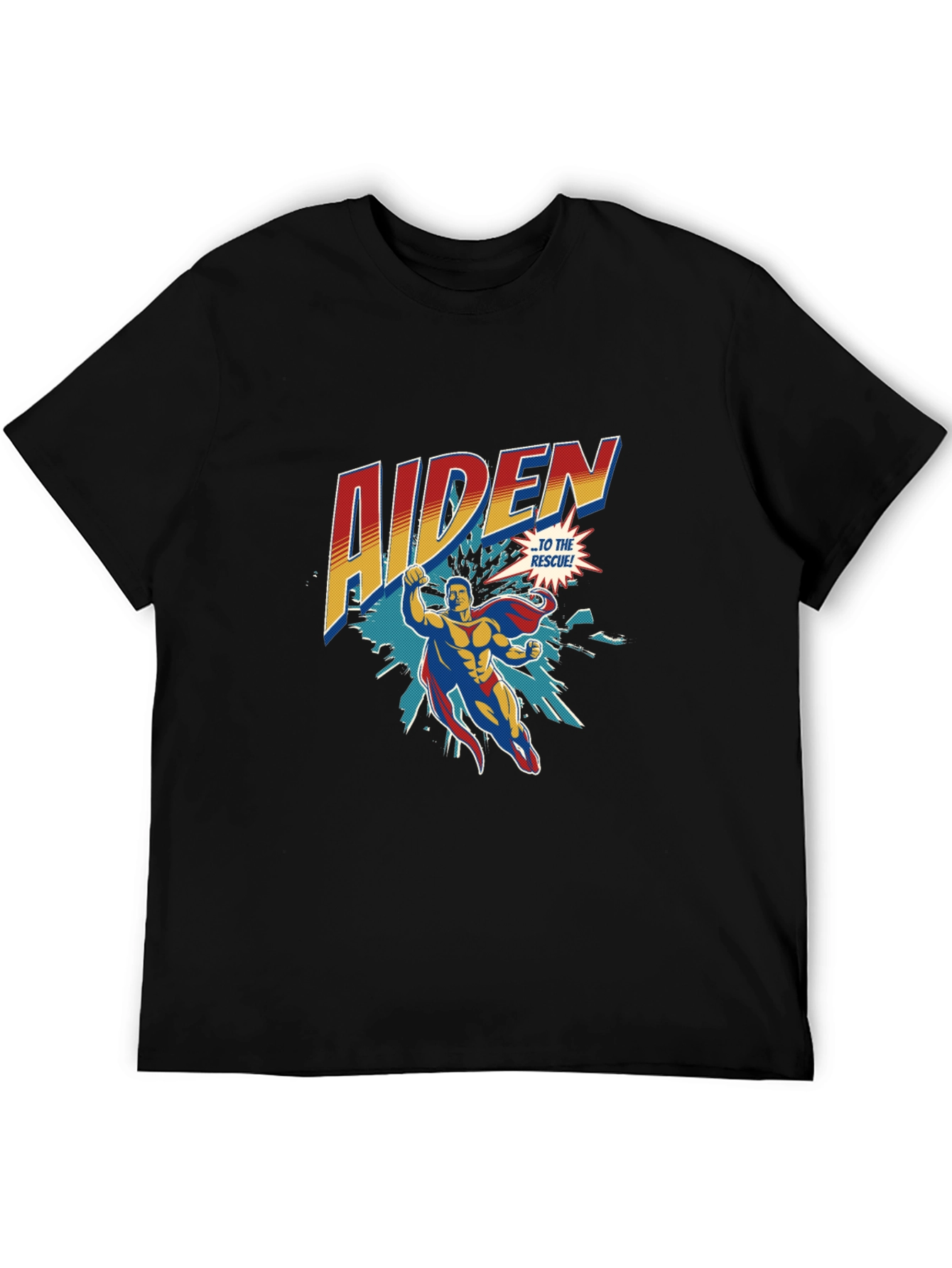 Aiden Superhero Personalized T-Shirt