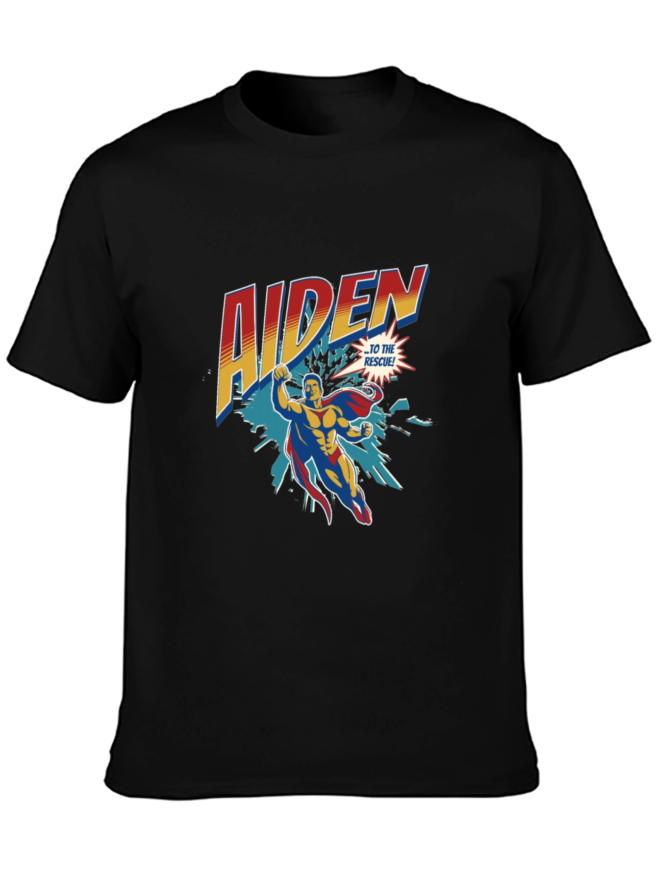 Aiden Superhero Personalized T-Shirt