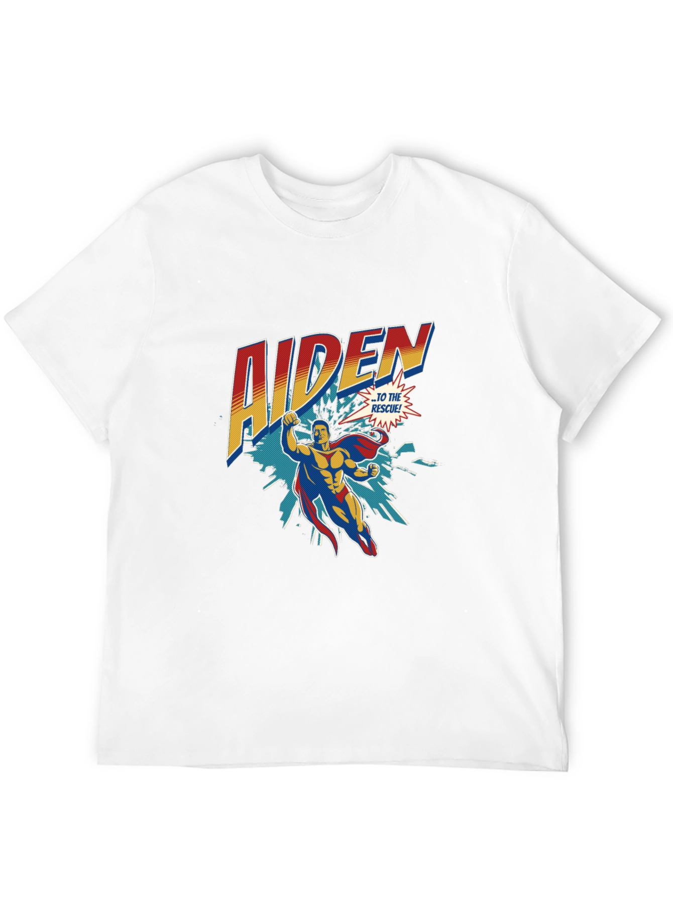Aiden Superhero Personalized T-Shirt