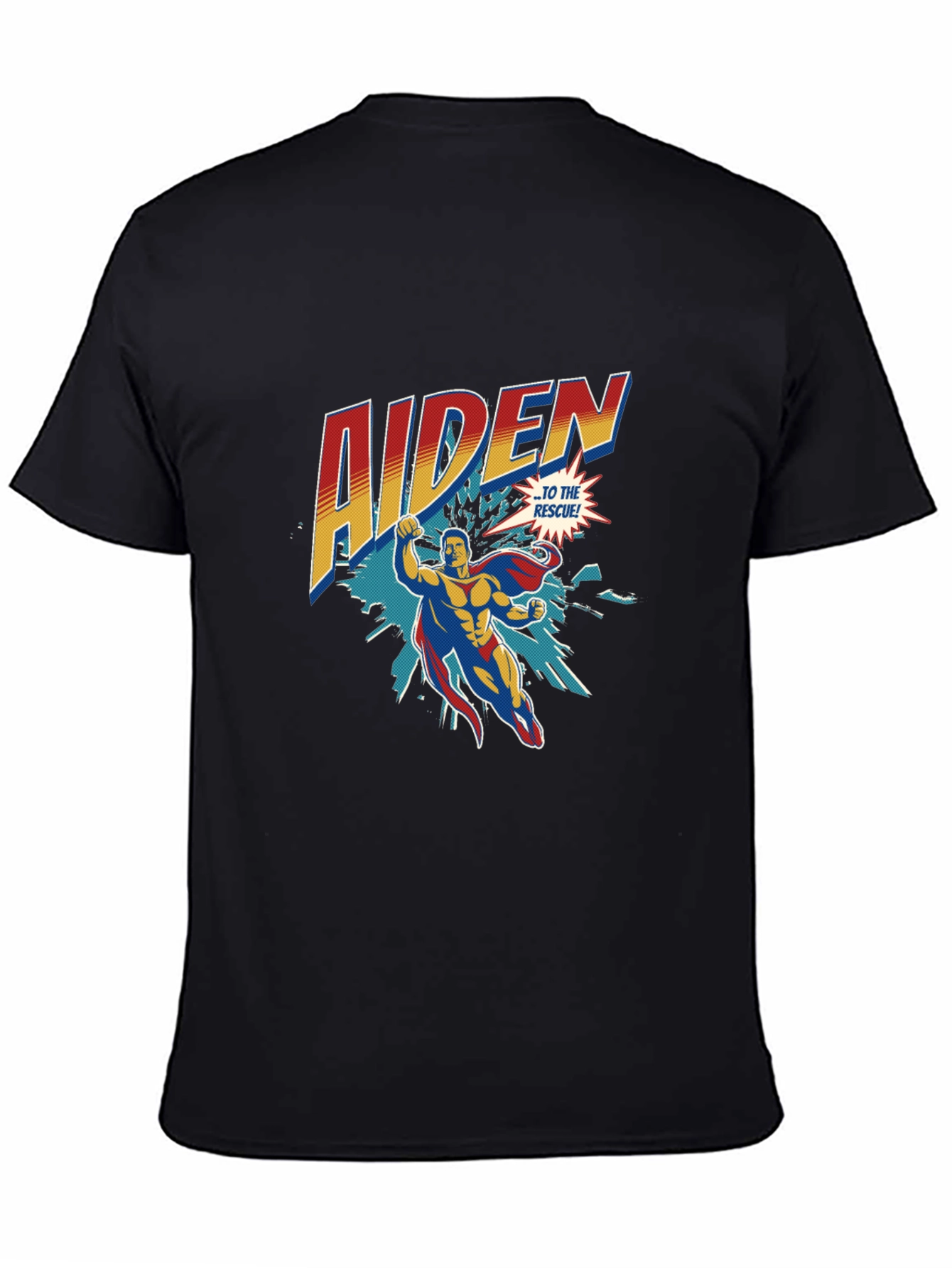 Aiden Superhero Personalized T-Shirt