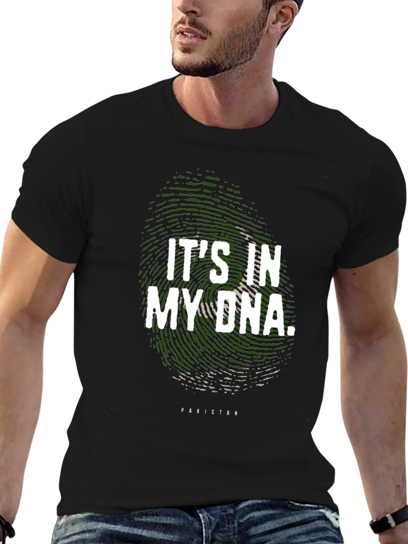 Pakistan DNA Flag T-Shirt - Patriotic Pride