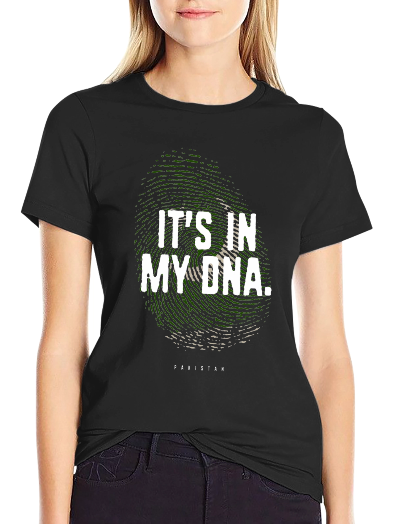 Pakistan DNA Flag T-Shirt - Patriotic Pride