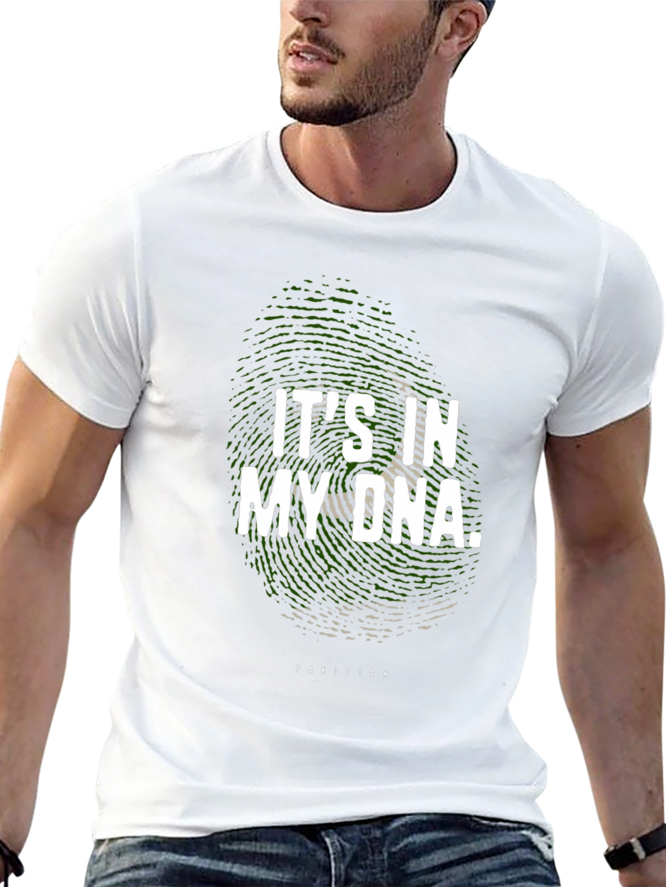 Pakistan DNA Flag T-Shirt - Patriotic Pride