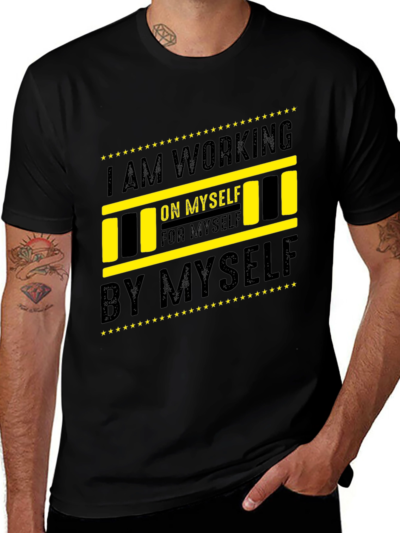 Working On Myself Graphic T-Shirt