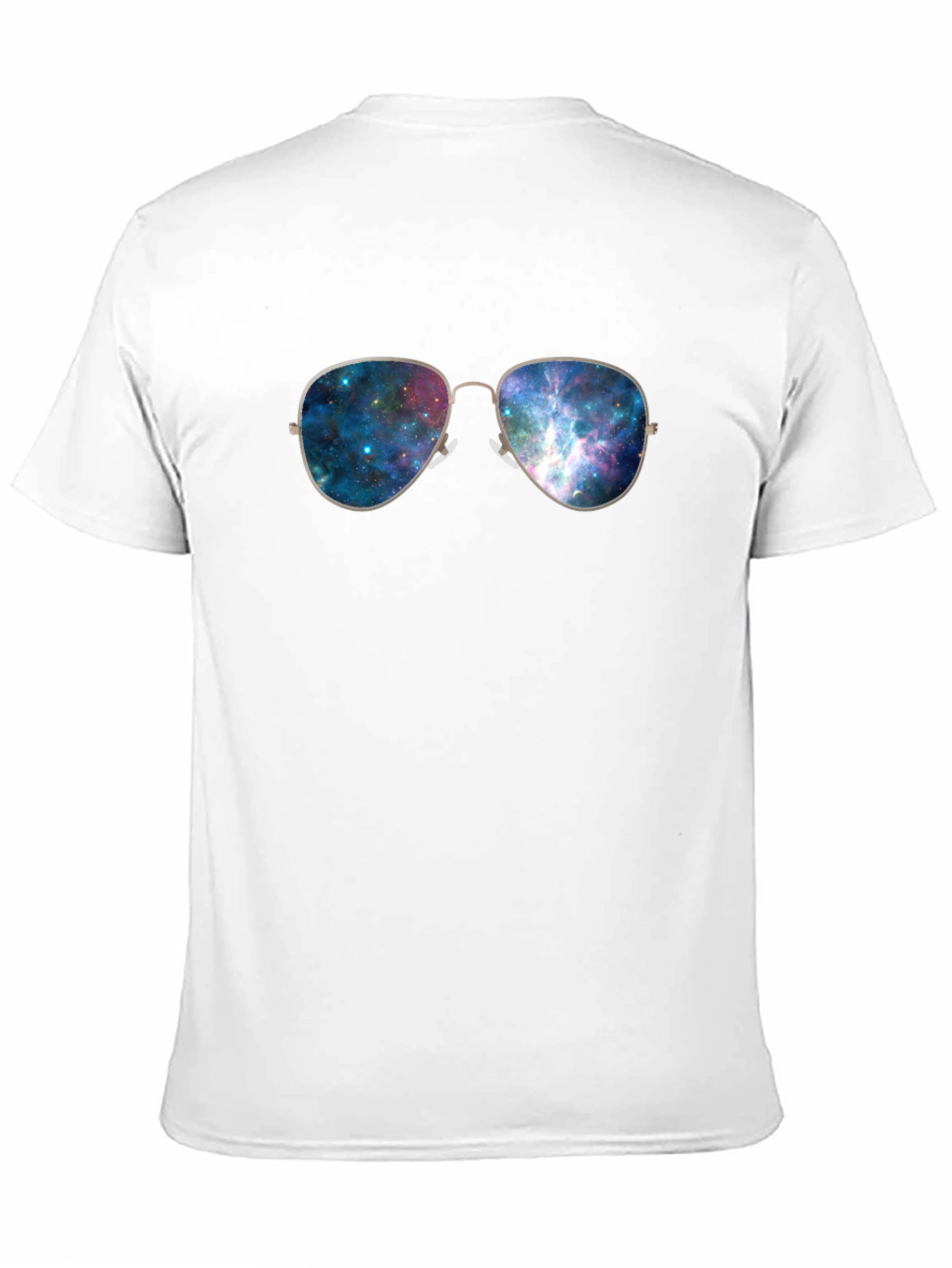 Galaxy Glasses Graphic Tee - Black