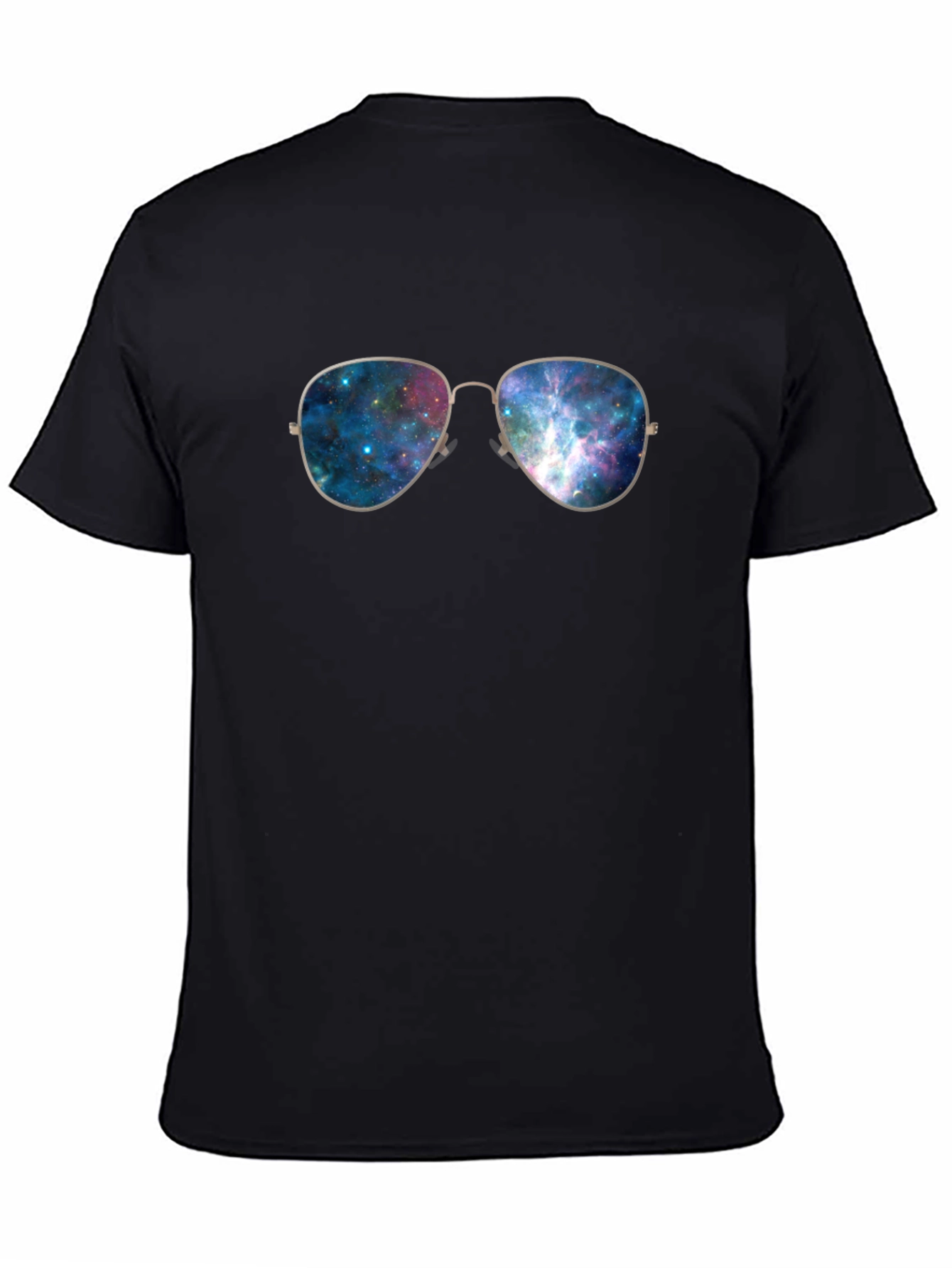 Galaxy Glasses Graphic Tee - Black