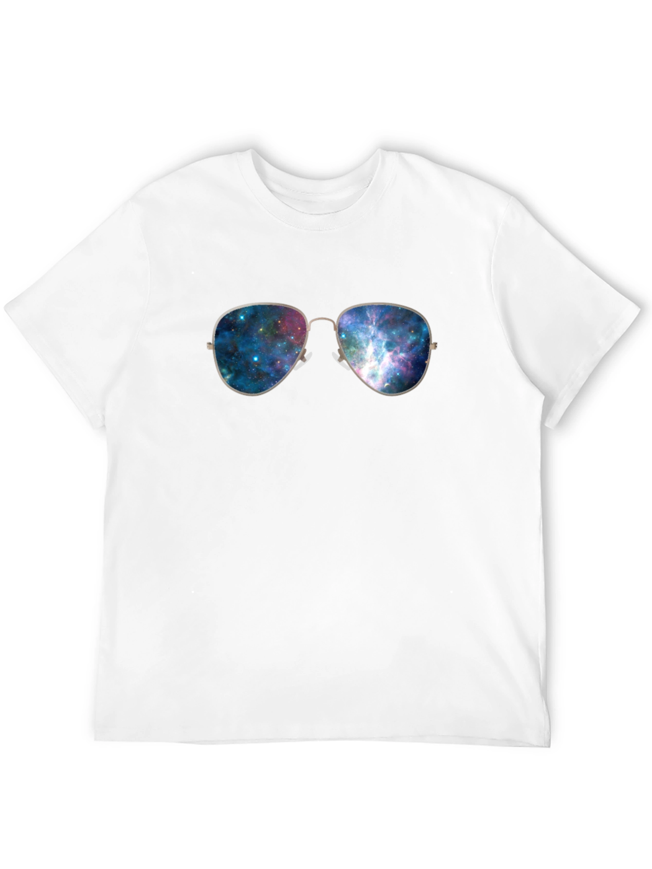 Galaxy Glasses Graphic Tee - Black