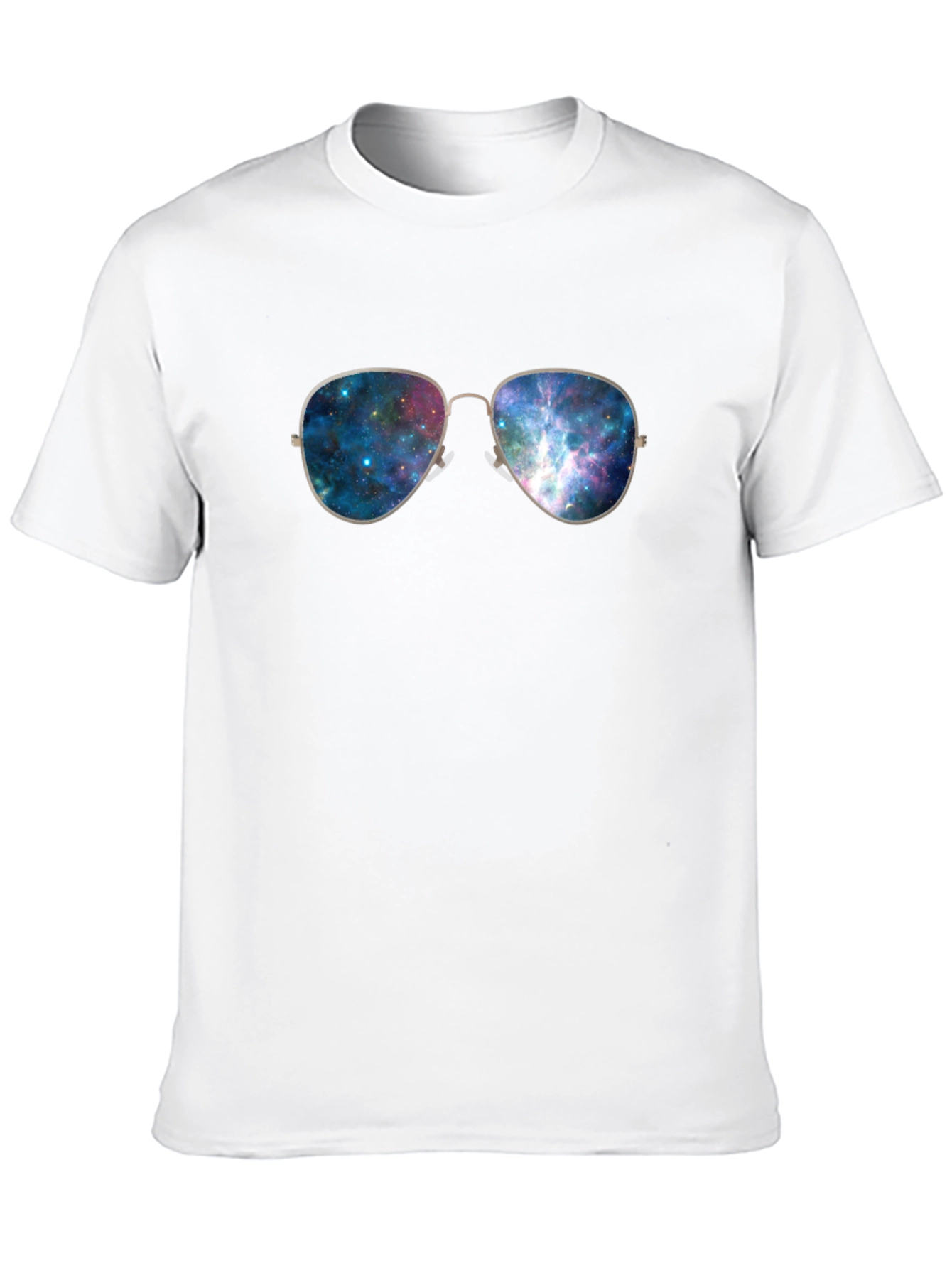 Galaxy Glasses Graphic Tee - Black