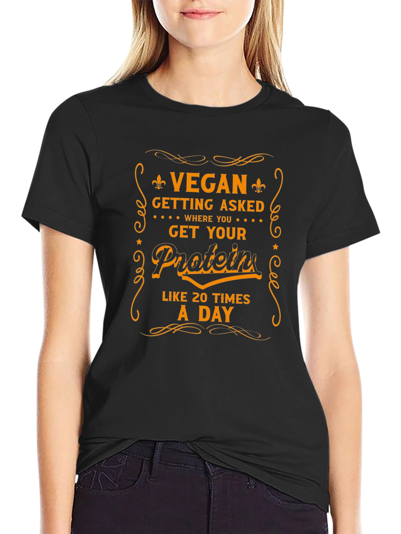 Vegan Protein Question T-Shirt