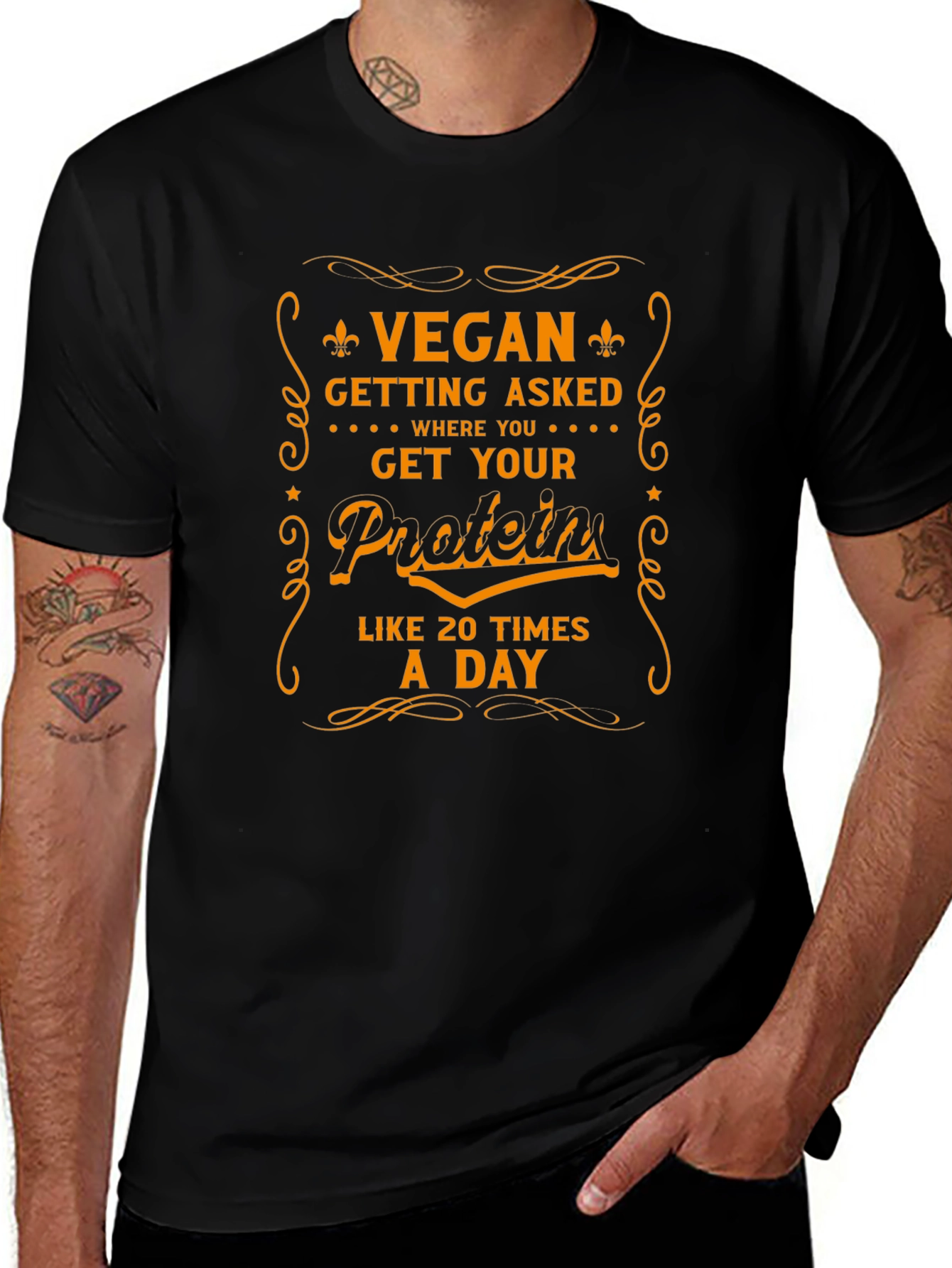 Vegan Protein Question T-Shirt