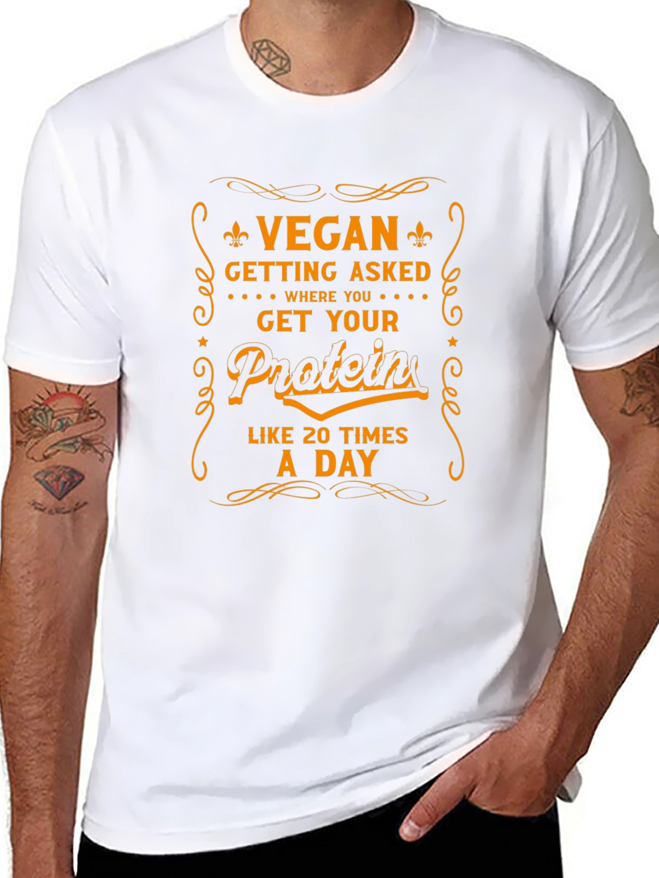 Vegan Protein Question T-Shirt