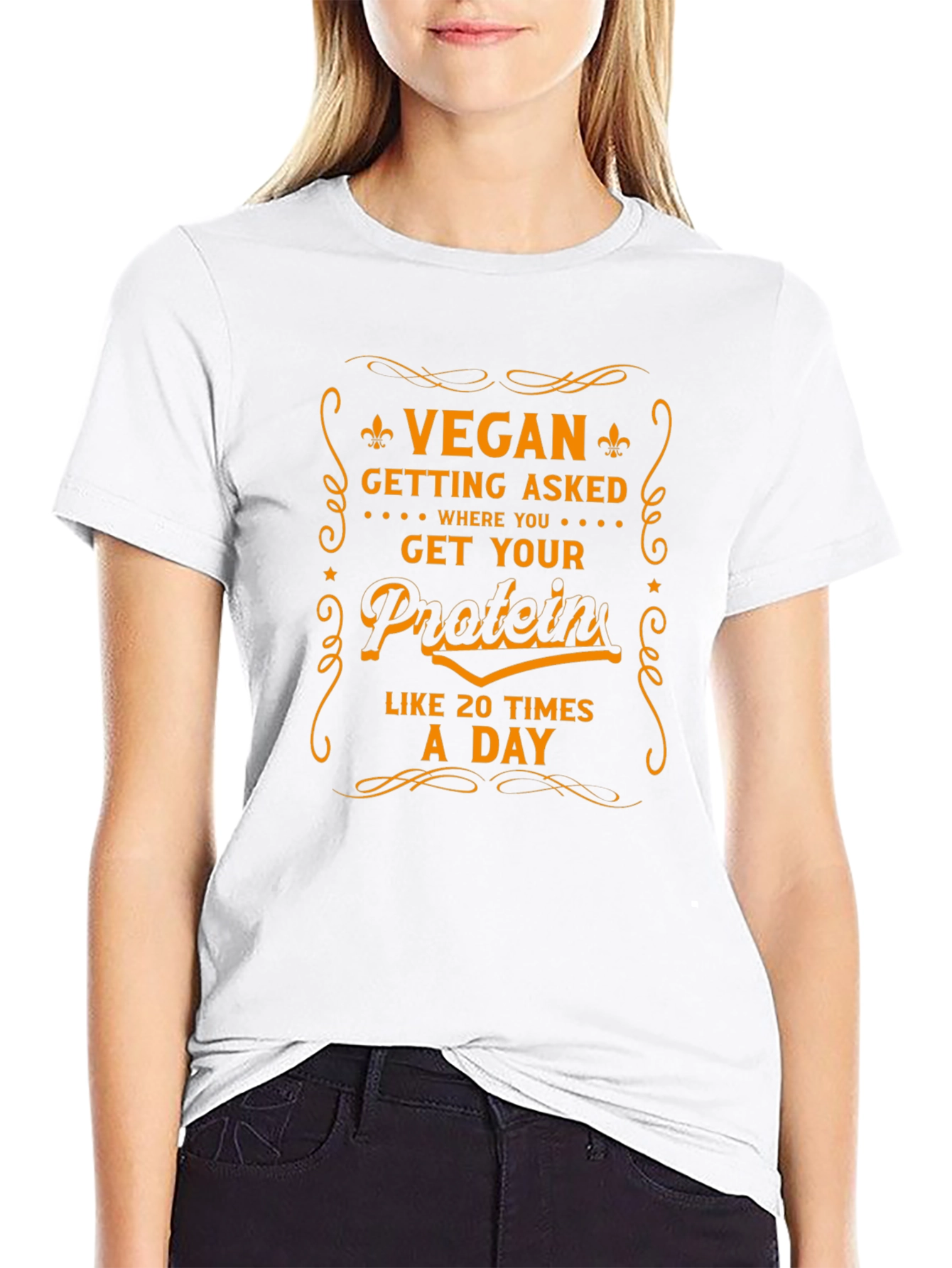Vegan Protein Question T-Shirt