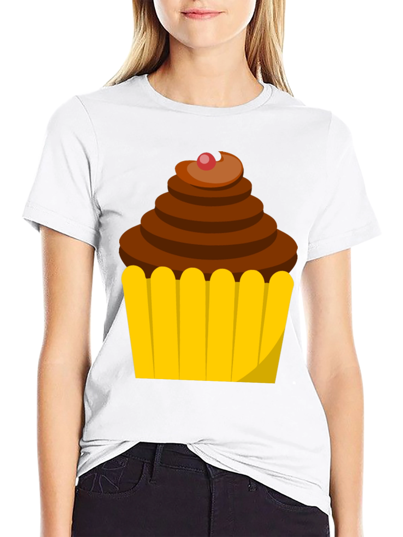 Cupcake Graphic Tee - Sweet Tooth T-Shirt
