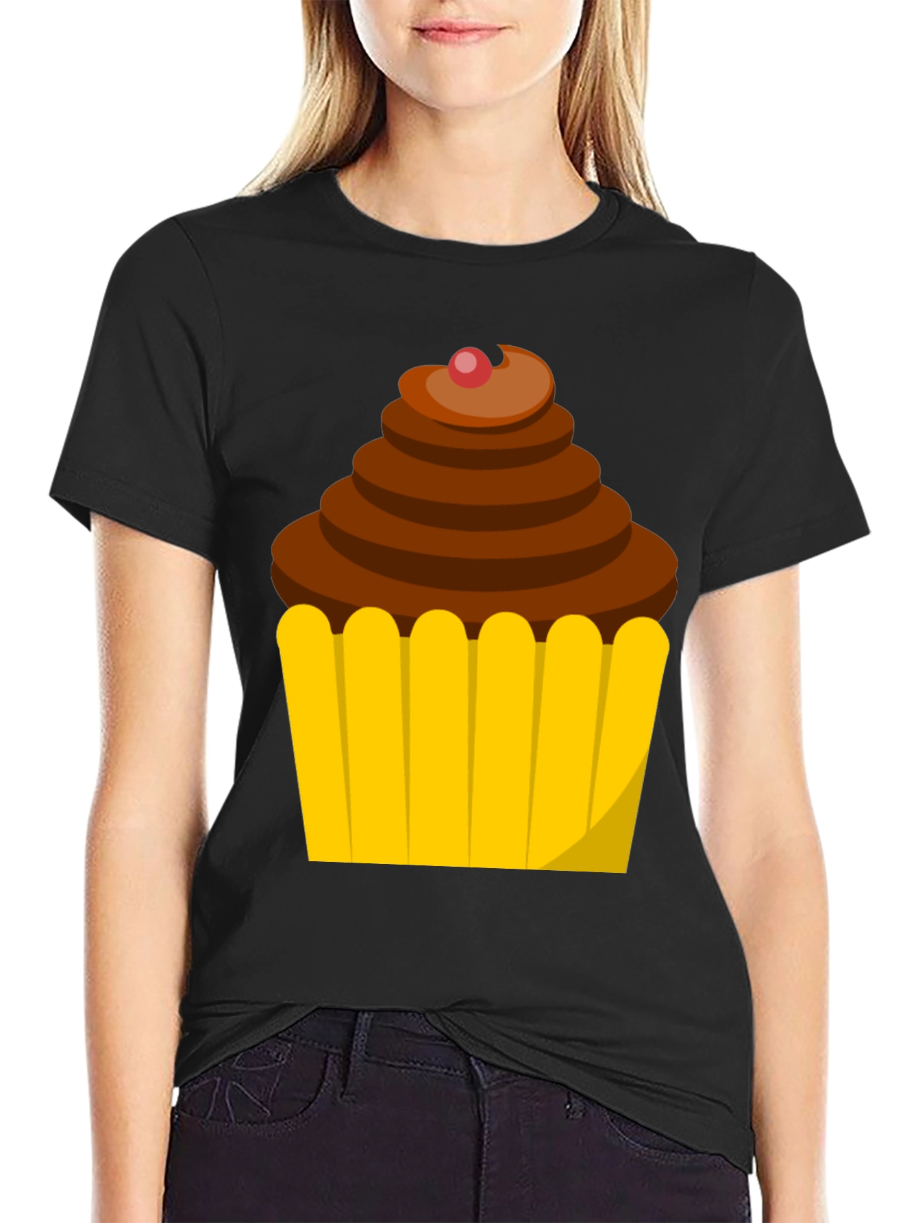 Cupcake Graphic Tee - Sweet Tooth T-Shirt