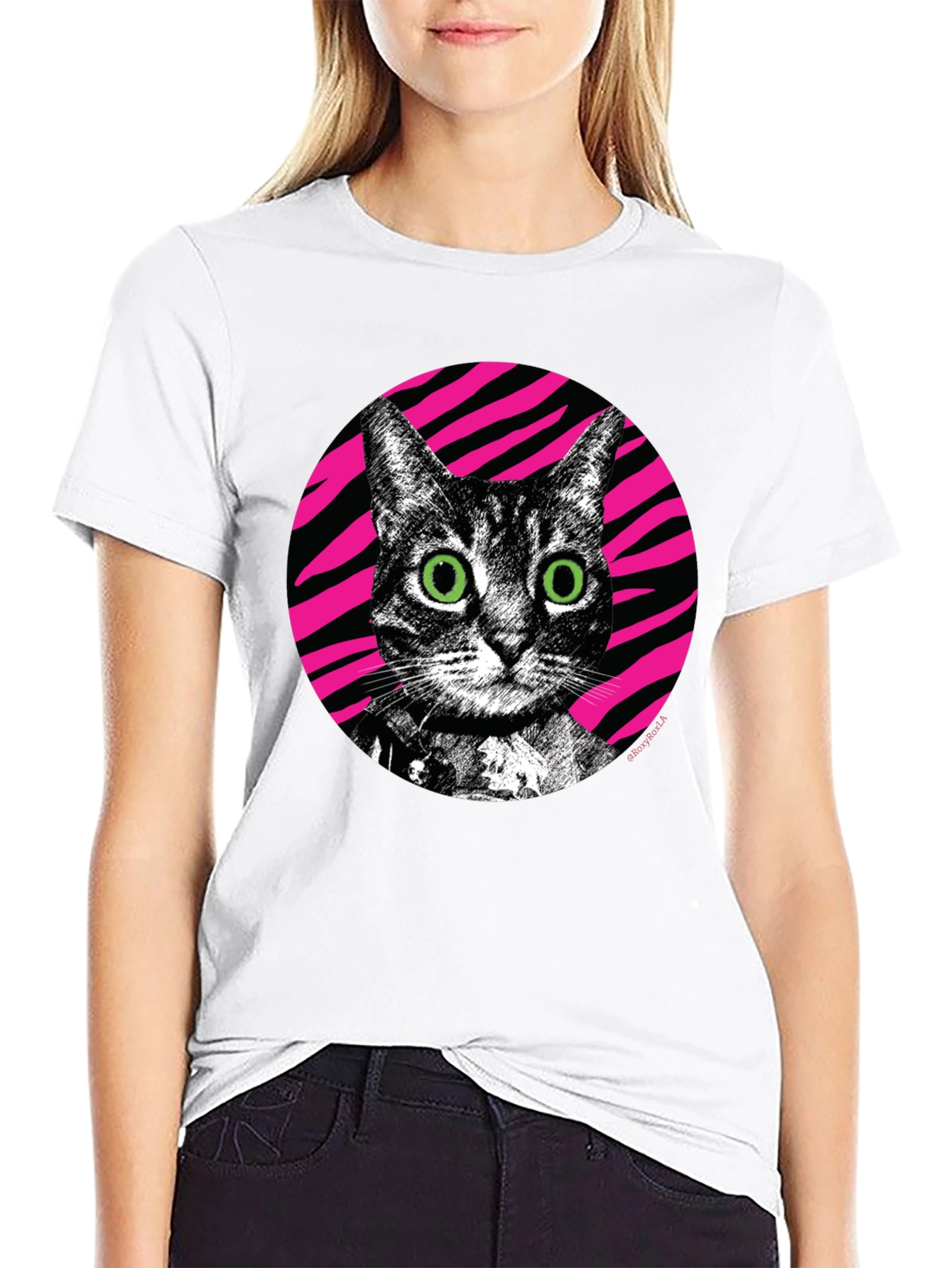Funky Cat Graphic Tee