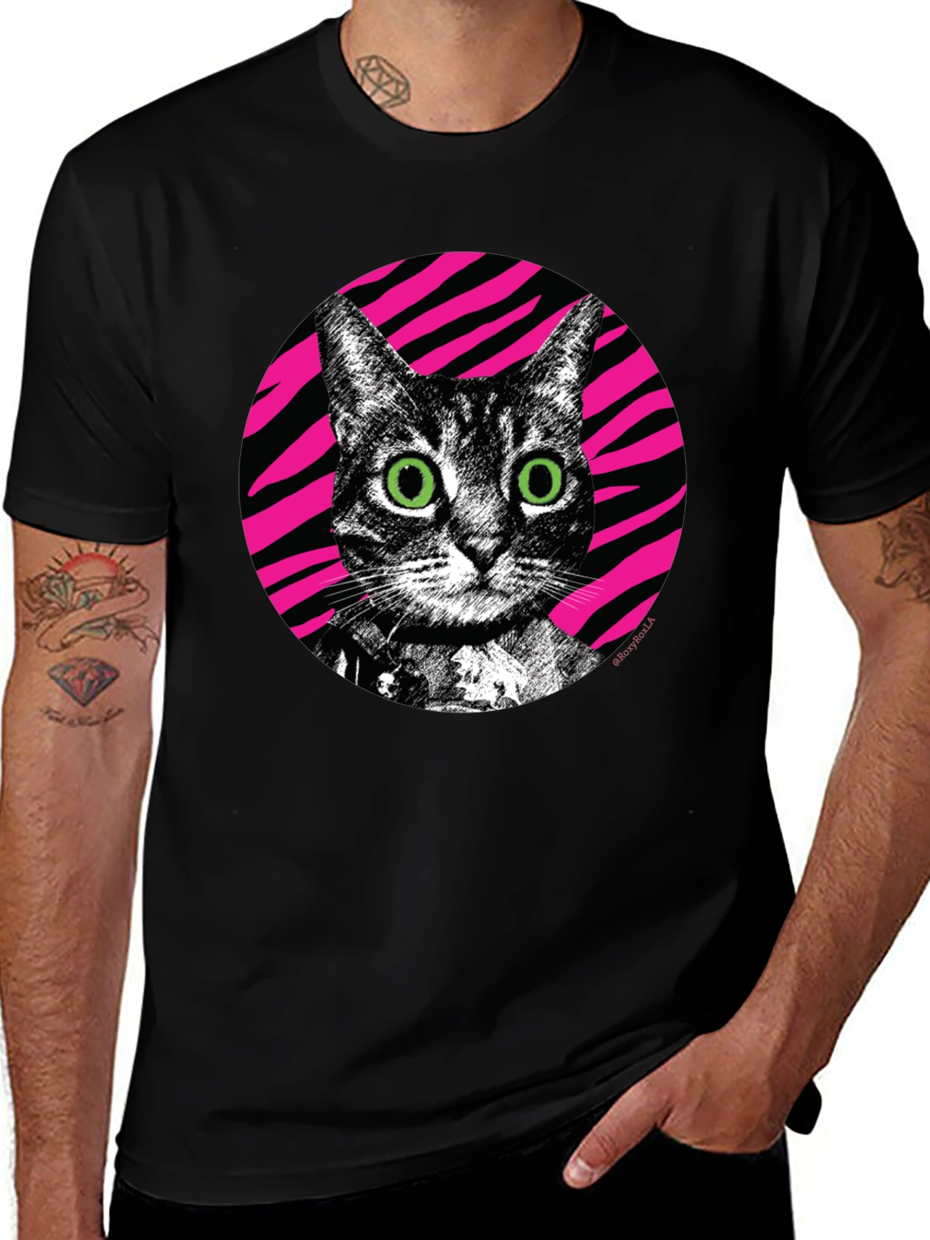Funky Cat Graphic Tee