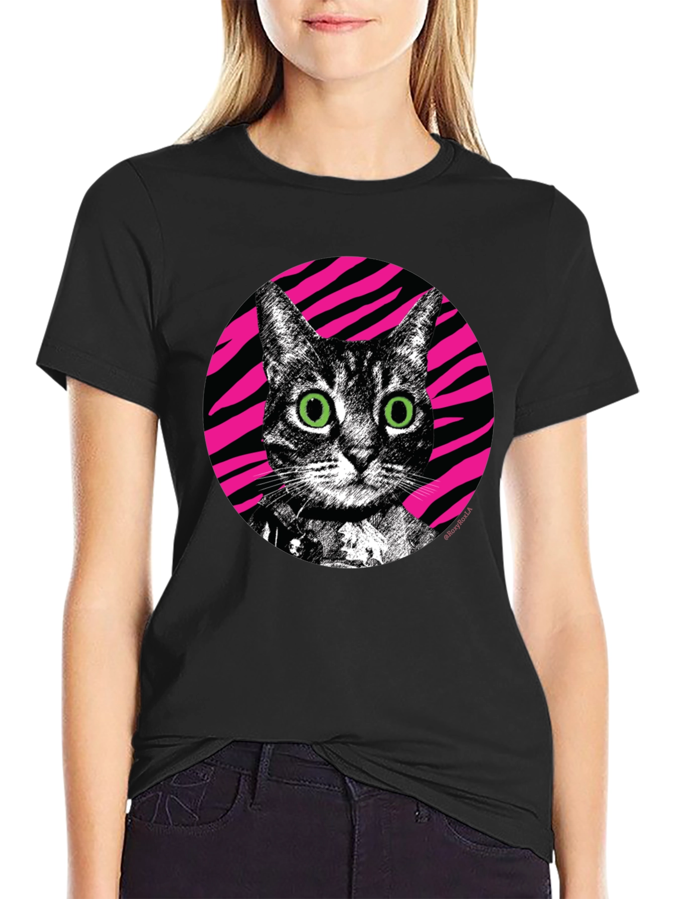 Funky Cat Graphic Tee