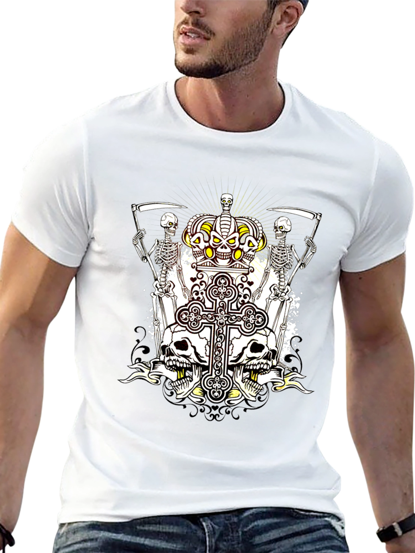 Skull & Crown Graphic Tee