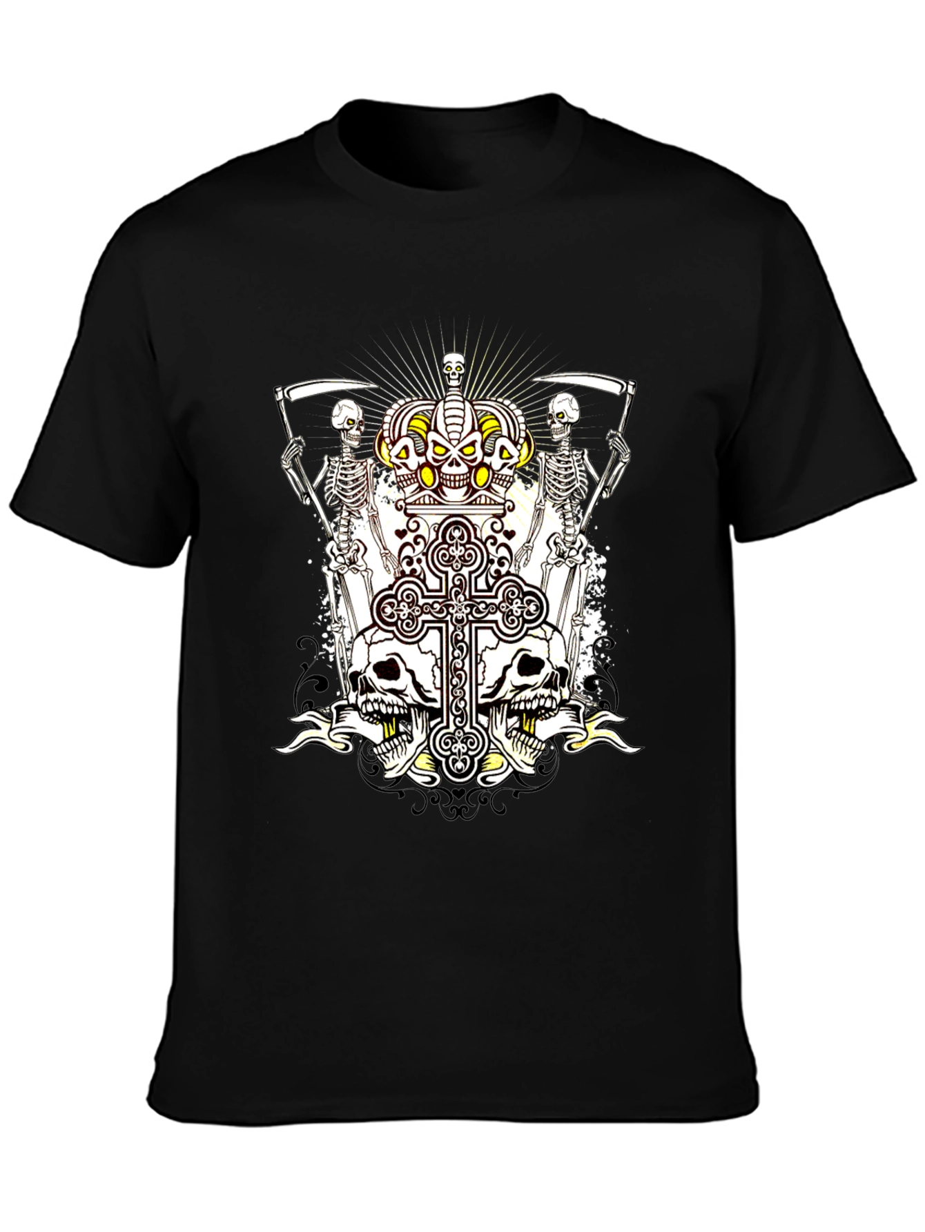 Skull & Crown Graphic Tee