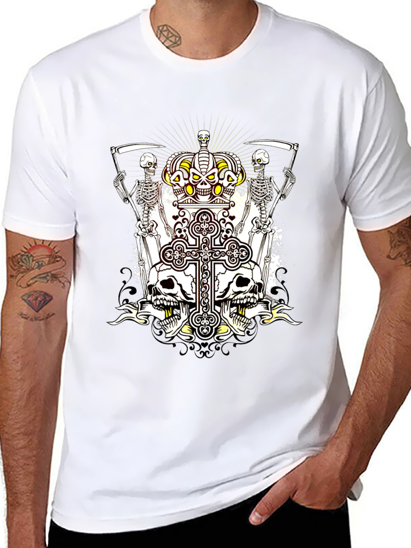 Skull & Crown Graphic Tee