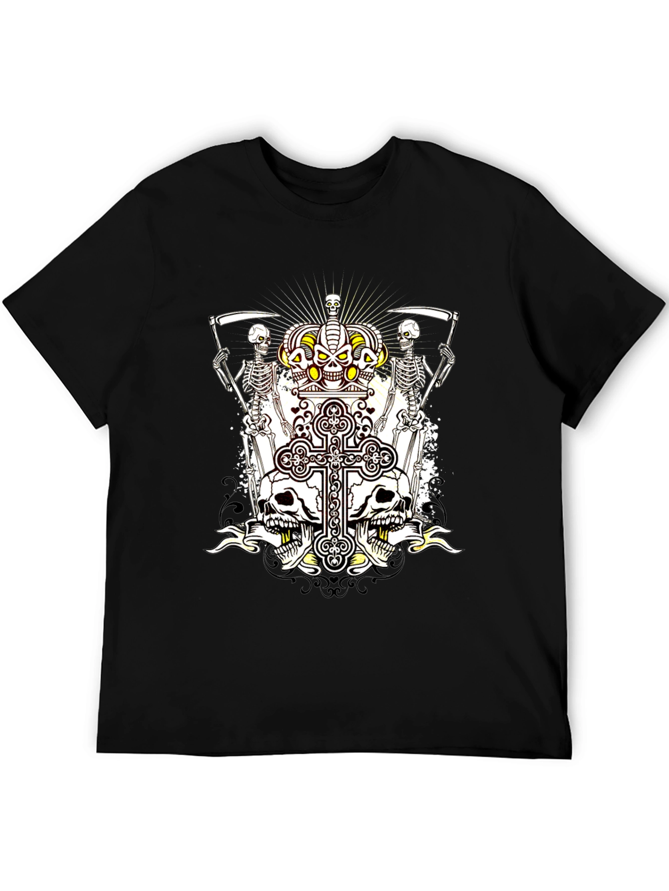 Skull & Crown Graphic Tee