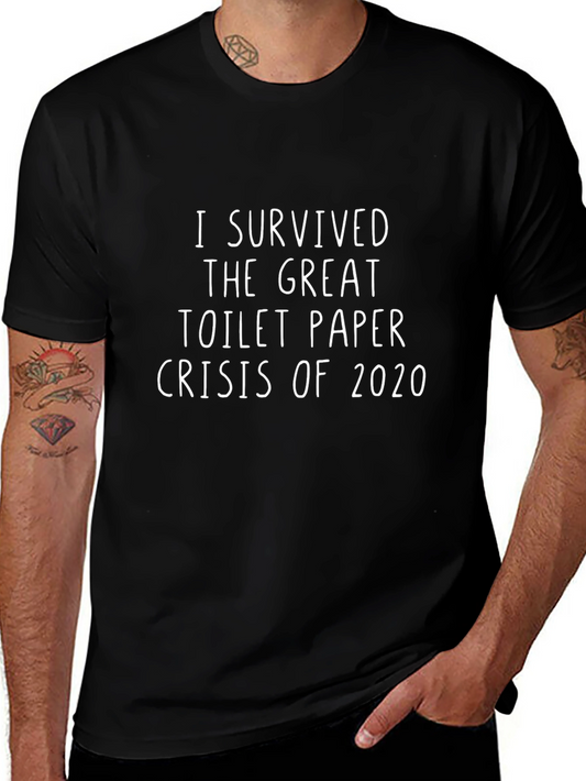 I Survived Toilet Paper Crisis 2020 T-Shirt