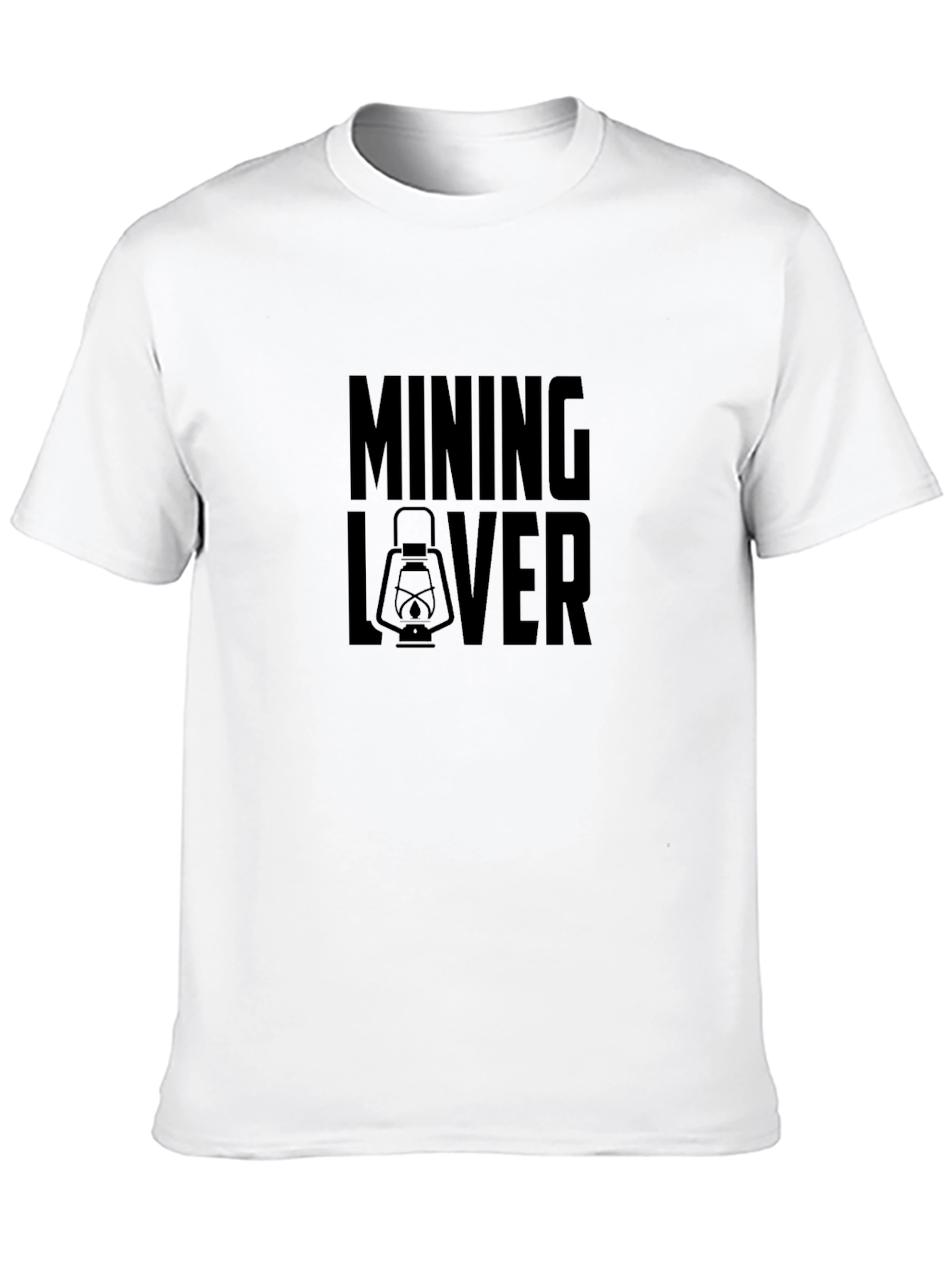 Mining Lover T-Shirt - Miners Lantern Graphic