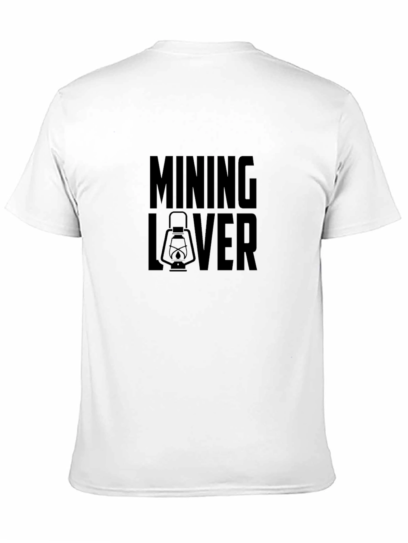 Mining Lover T-Shirt - Miners Lantern Graphic