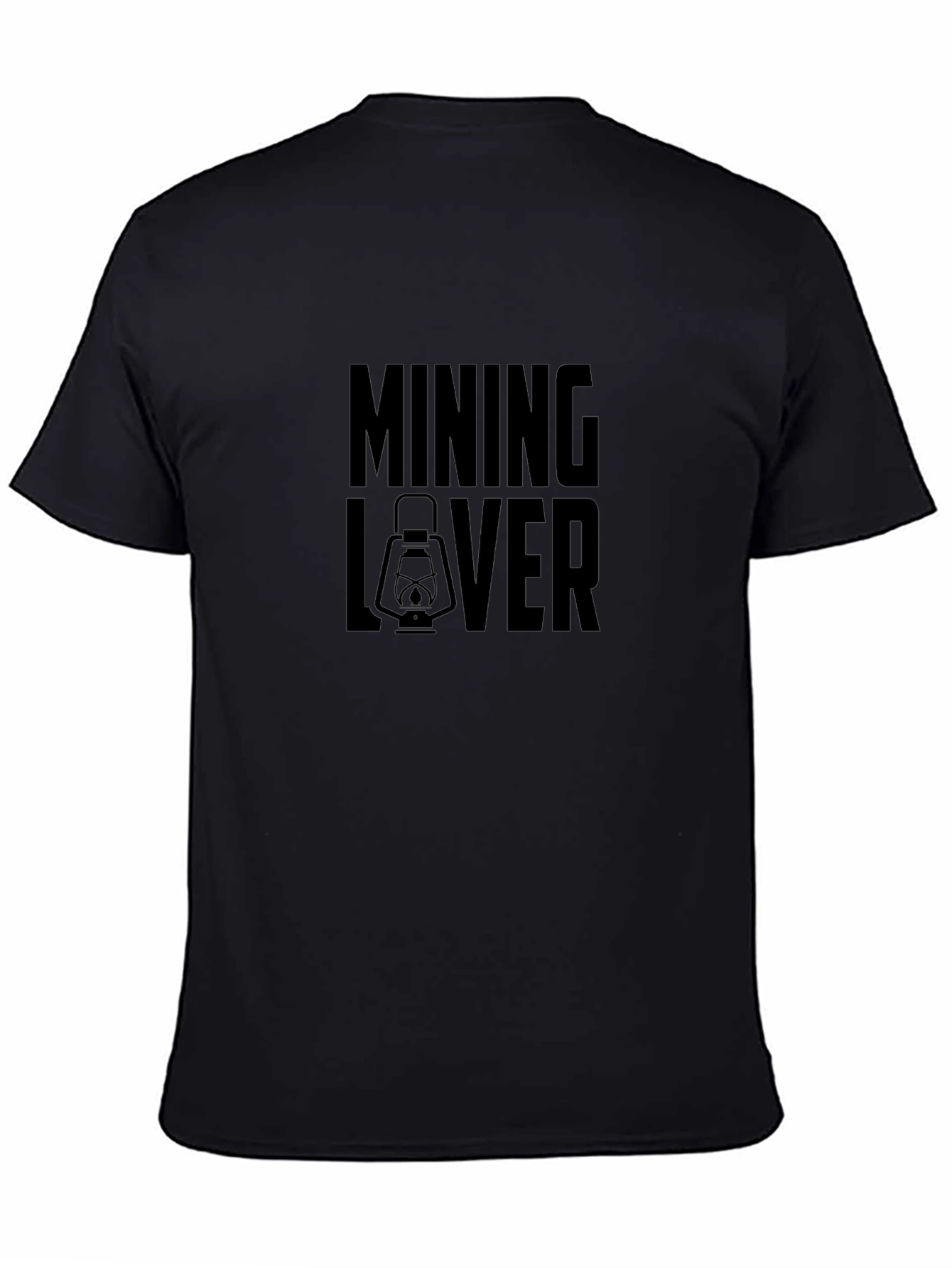Mining Lover T-Shirt - Miners Lantern Graphic