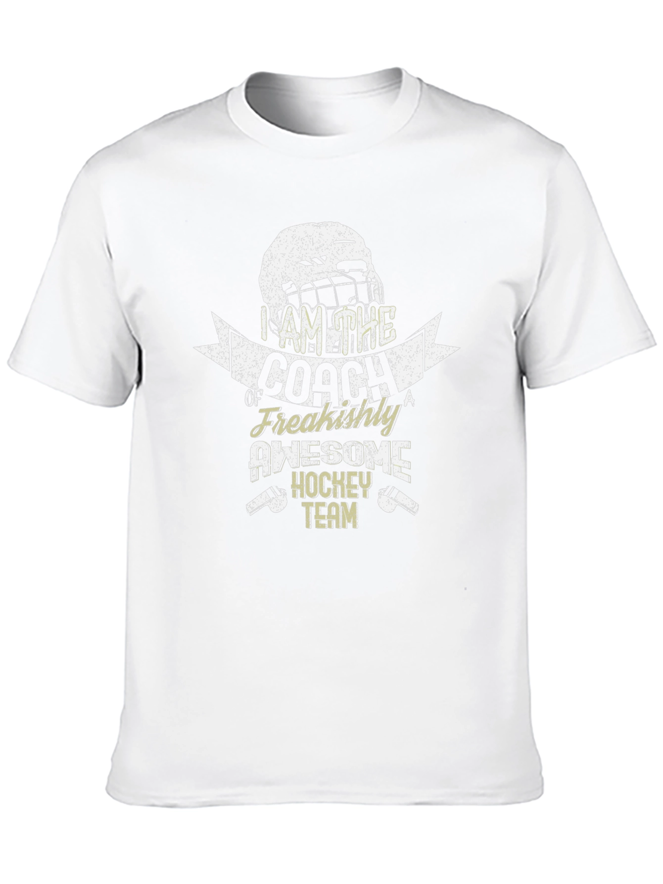 Awesome Hockey Coach T-Shirt - Freakishly Cool Design