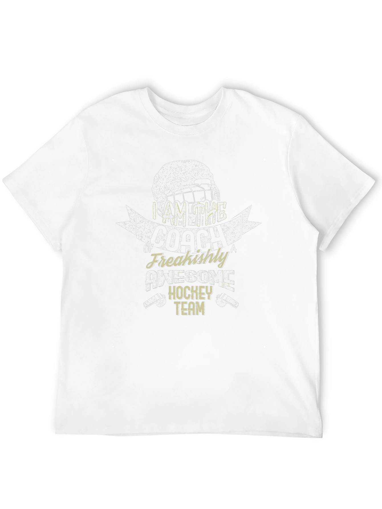 Awesome Hockey Coach T-Shirt - Freakishly Cool Design