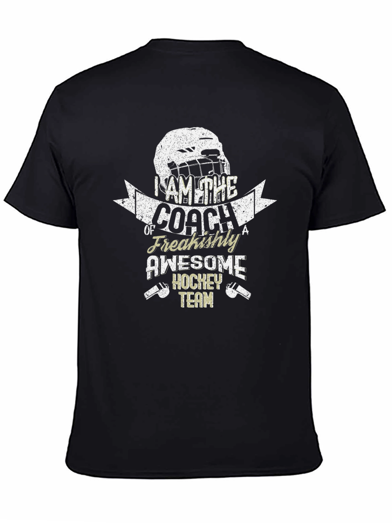 Awesome Hockey Coach T-Shirt - Freakishly Cool Design