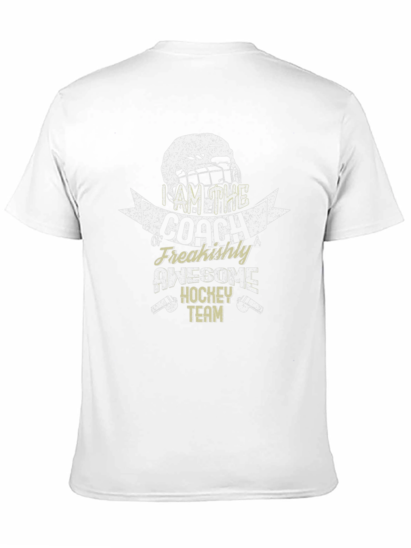 Awesome Hockey Coach T-Shirt - Freakishly Cool Design