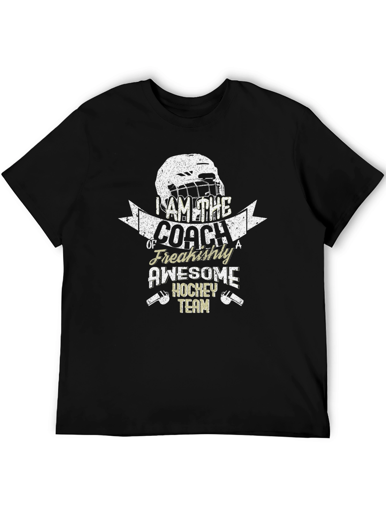 Awesome Hockey Coach T-Shirt - Freakishly Cool Design