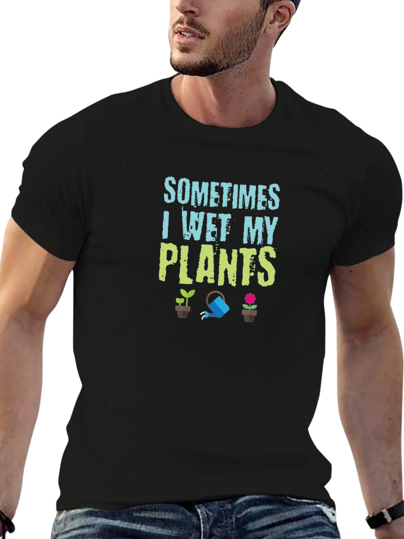 Sometimes I Wet My Plants Graphic Tee