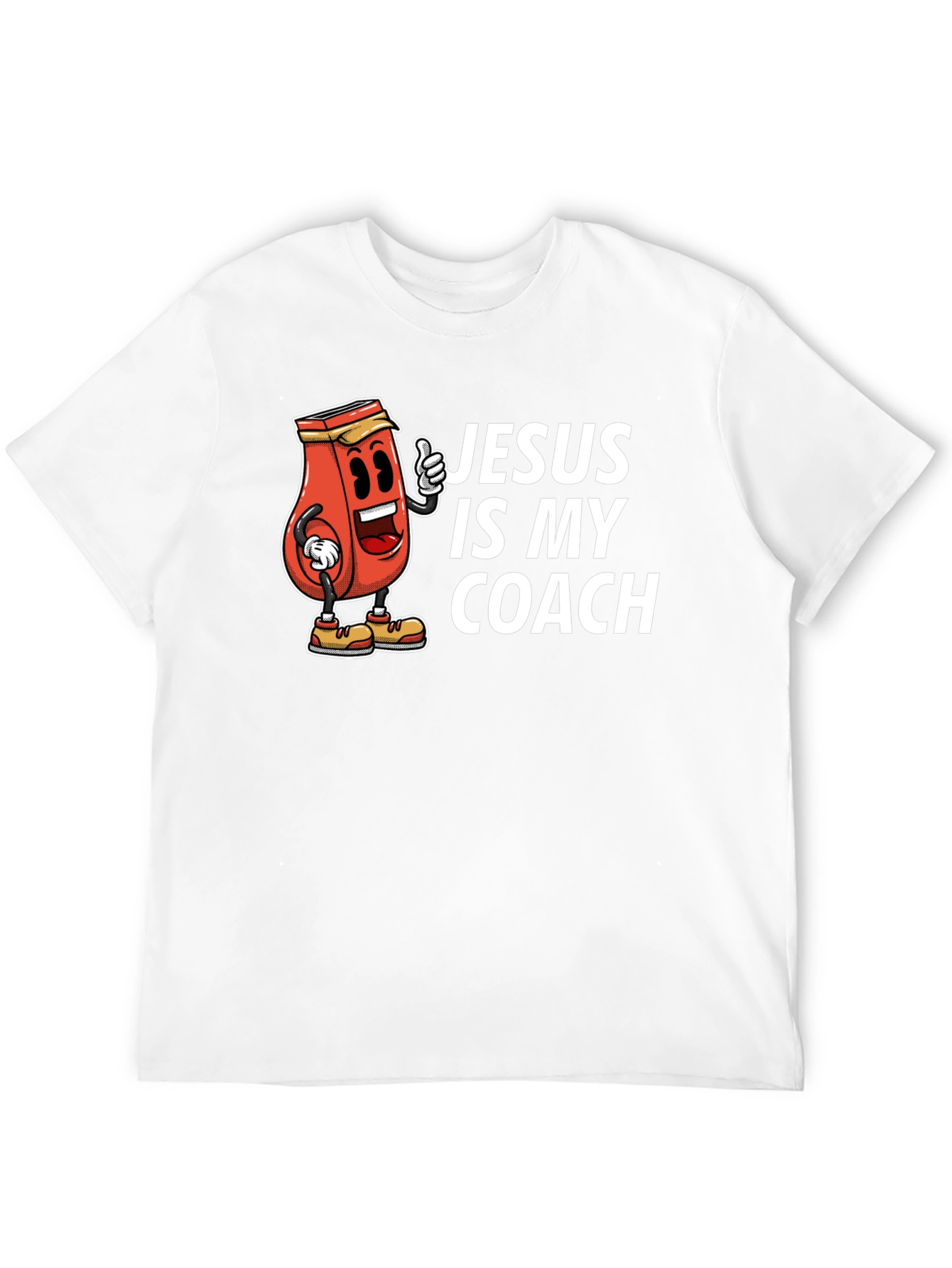 Jesus is My Coach Graphic T-Shirt