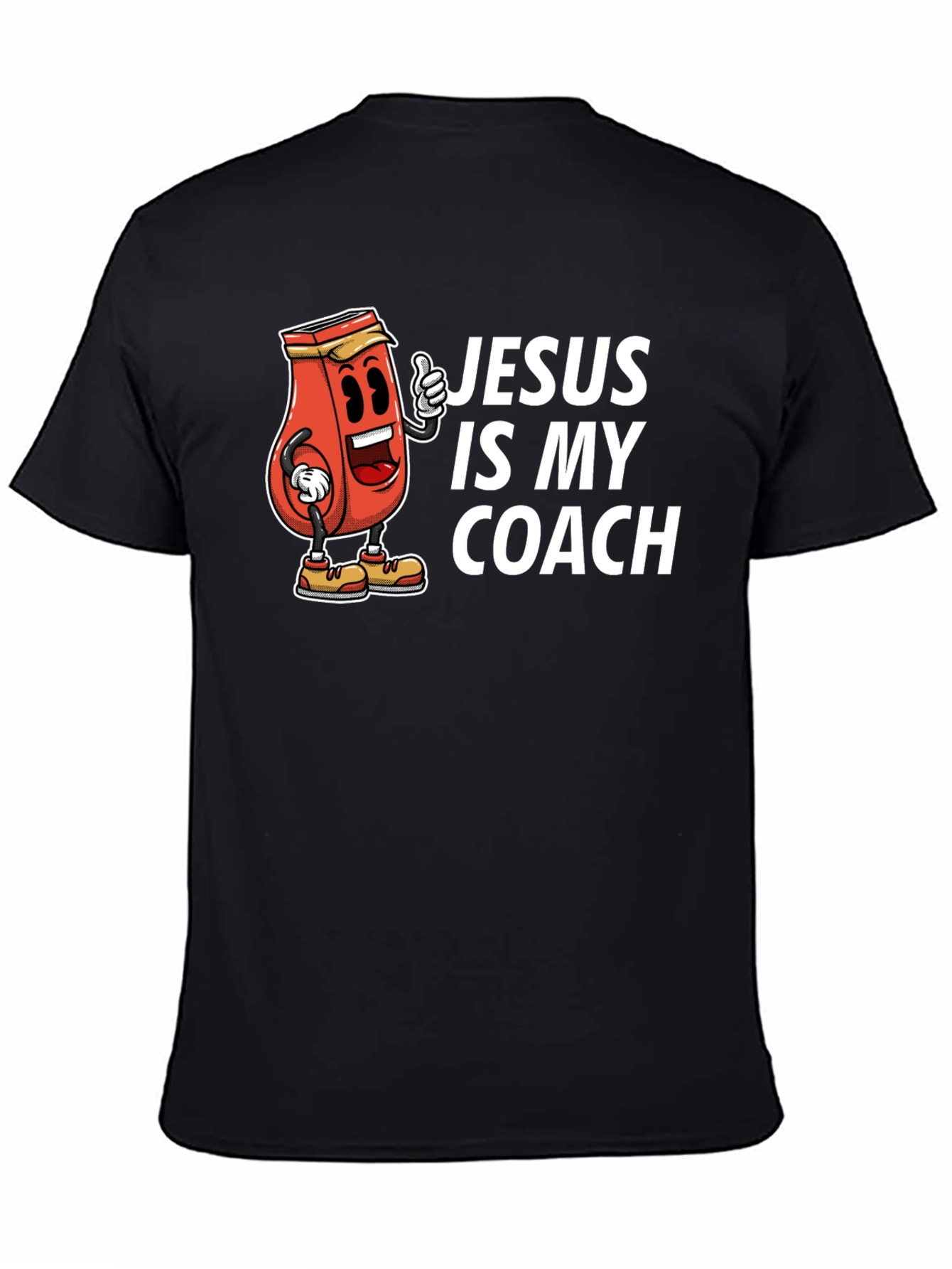Jesus is My Coach Graphic T-Shirt