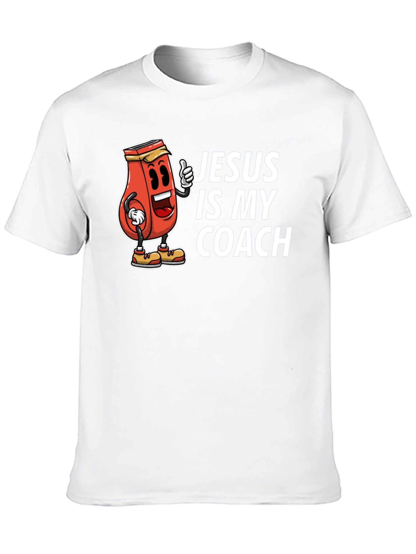 Jesus is My Coach Graphic T-Shirt
