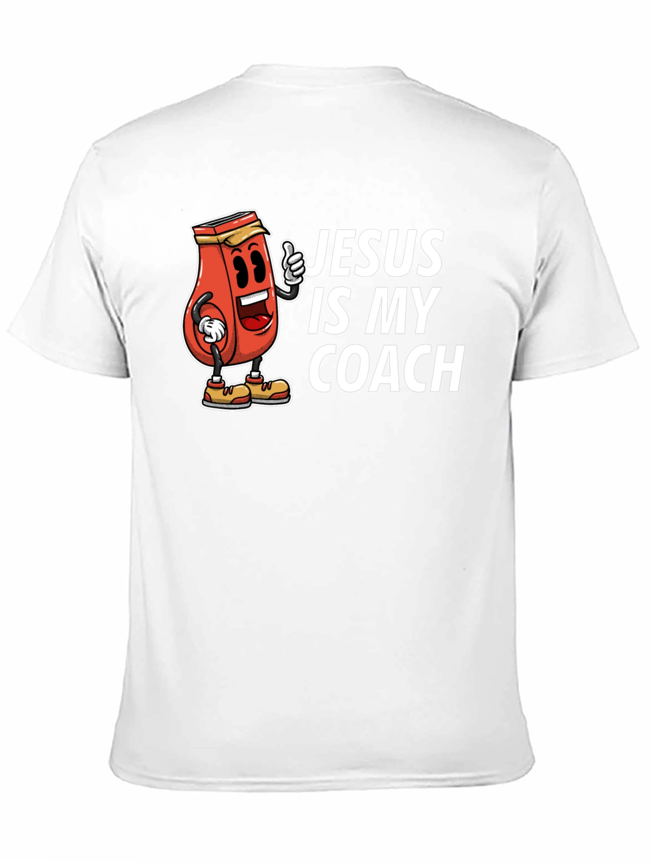 Jesus is My Coach Graphic T-Shirt