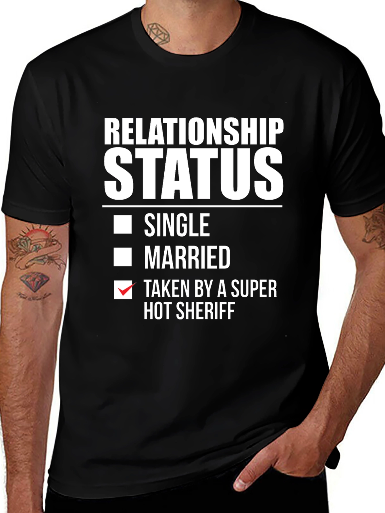 Taken by a Super Hot Sheriff T-Shirt