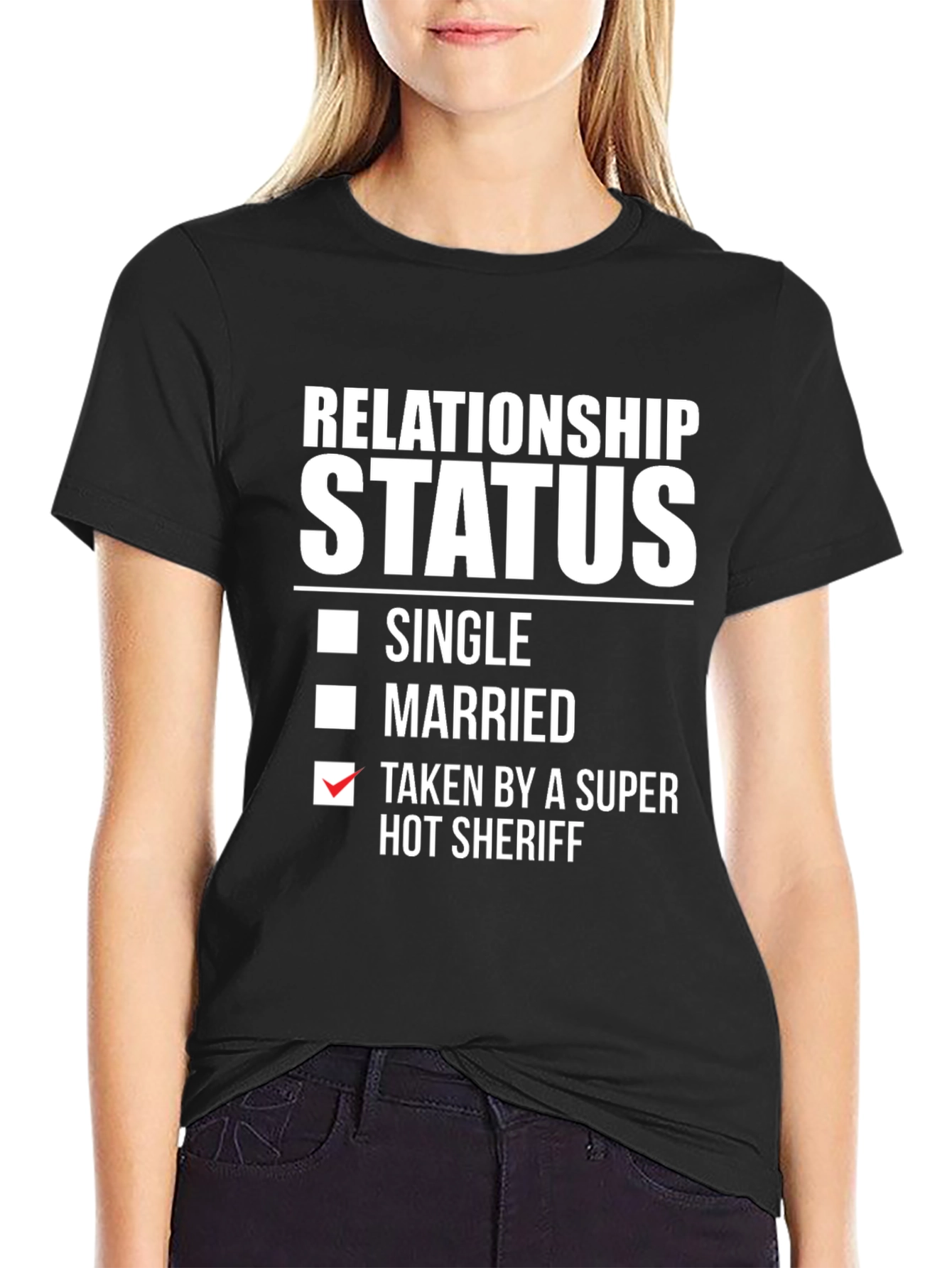 Taken by a Super Hot Sheriff T-Shirt