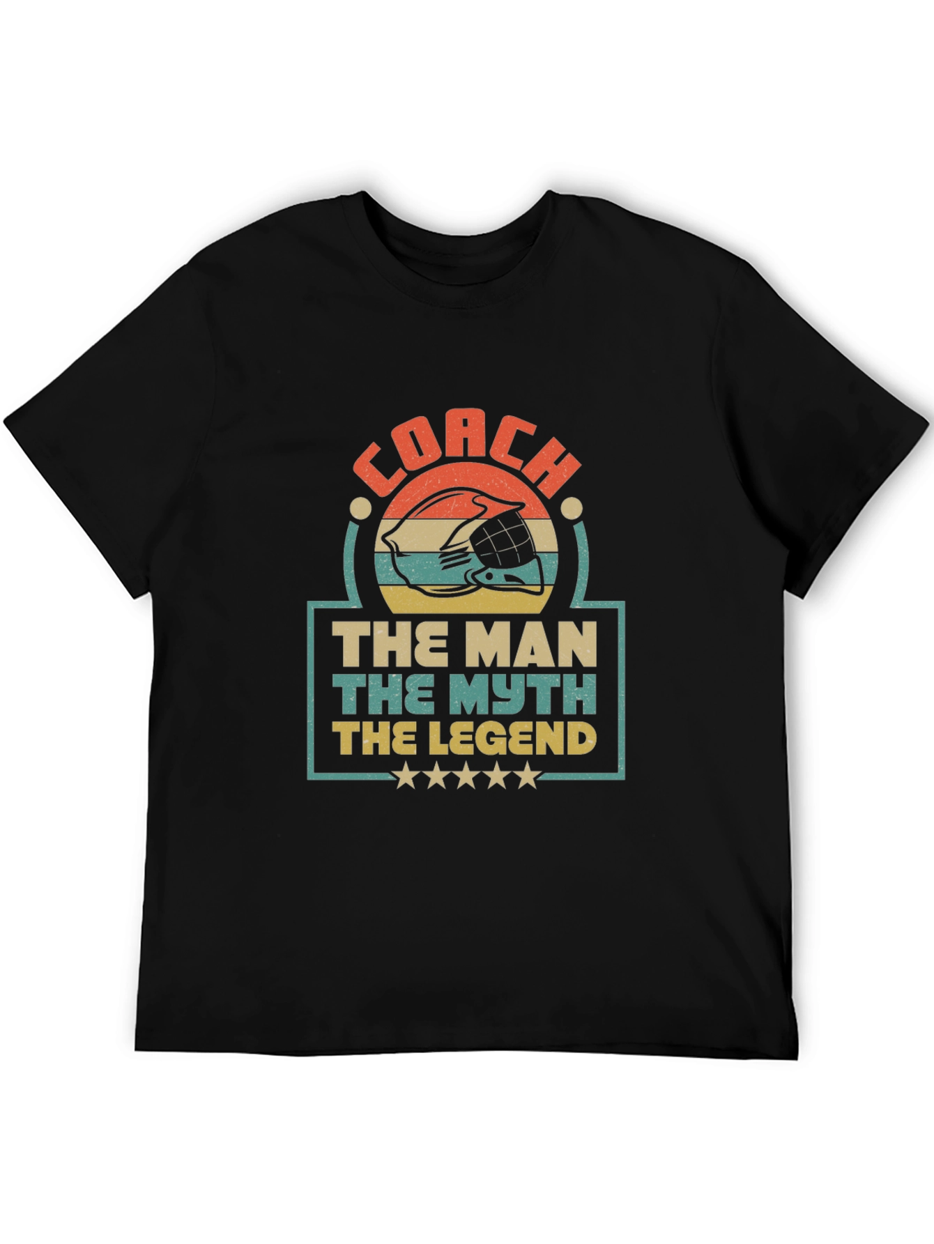 Coach The Man The Myth Legend Graphic T-Shirt