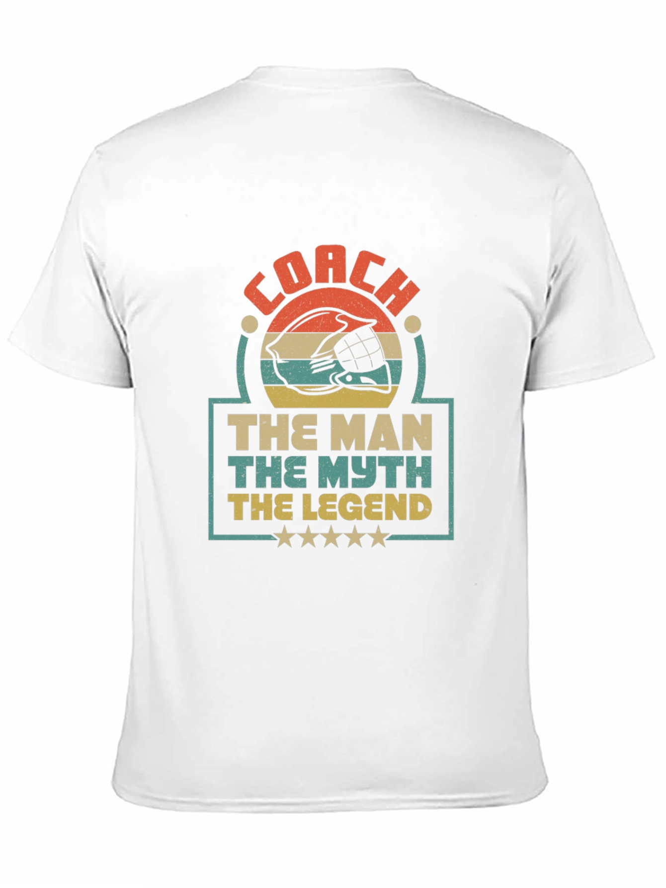 Coach The Man The Myth Legend Graphic T-Shirt