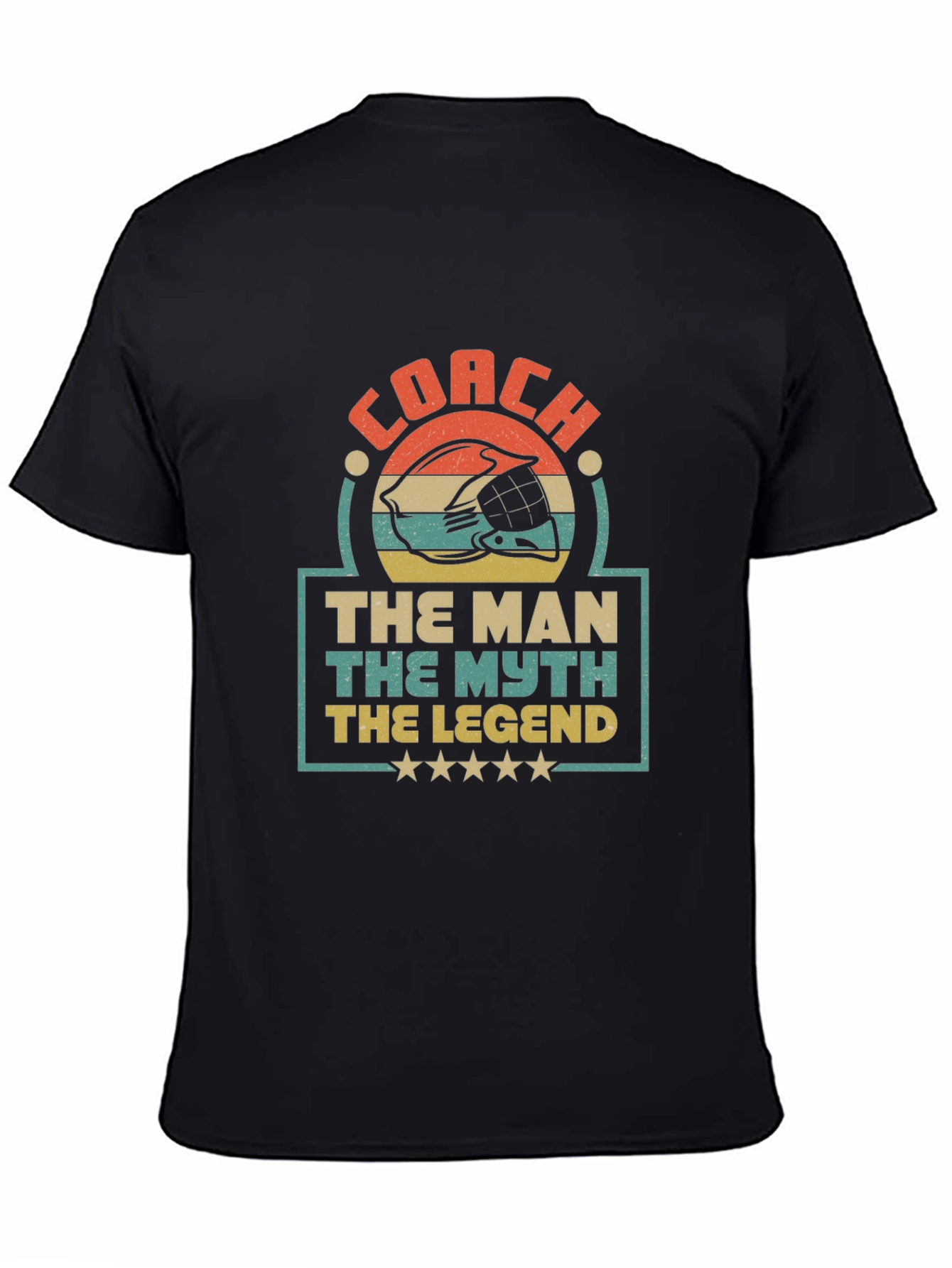 Coach The Man The Myth Legend Graphic T-Shirt