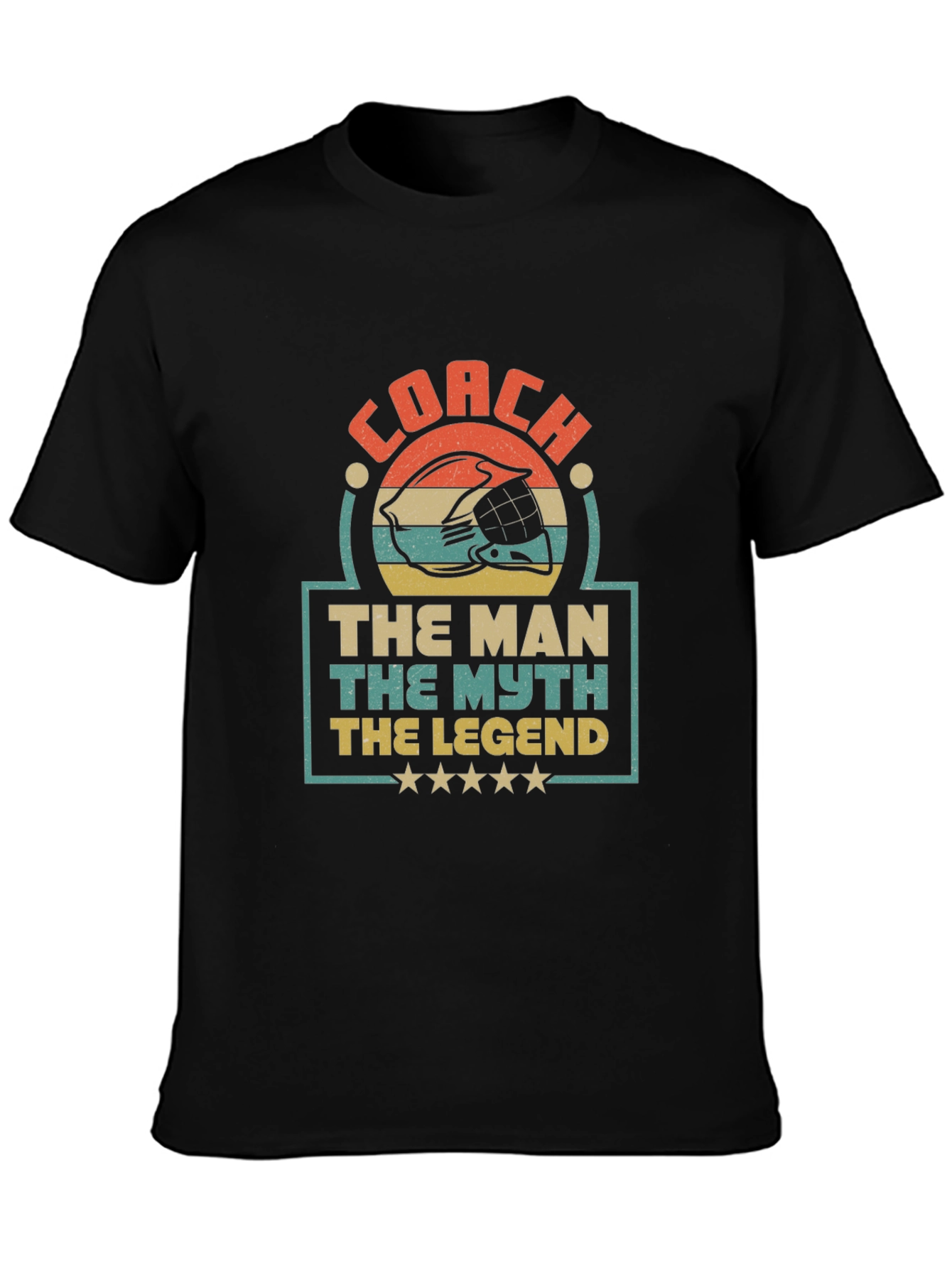 Coach The Man The Myth Legend Graphic T-Shirt