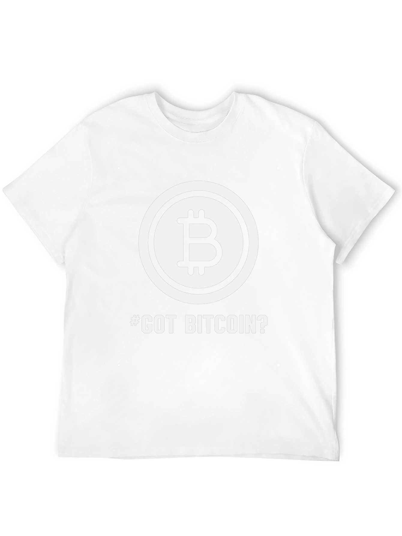Got Bitcoin? Black Graphic Tee