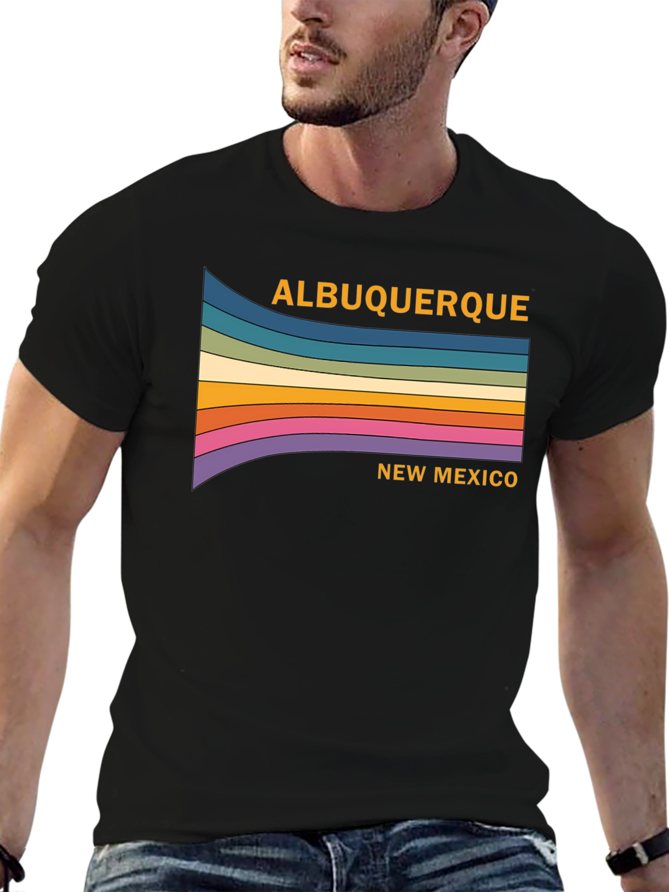Albuquerque New Mexico Retro T-Shirt