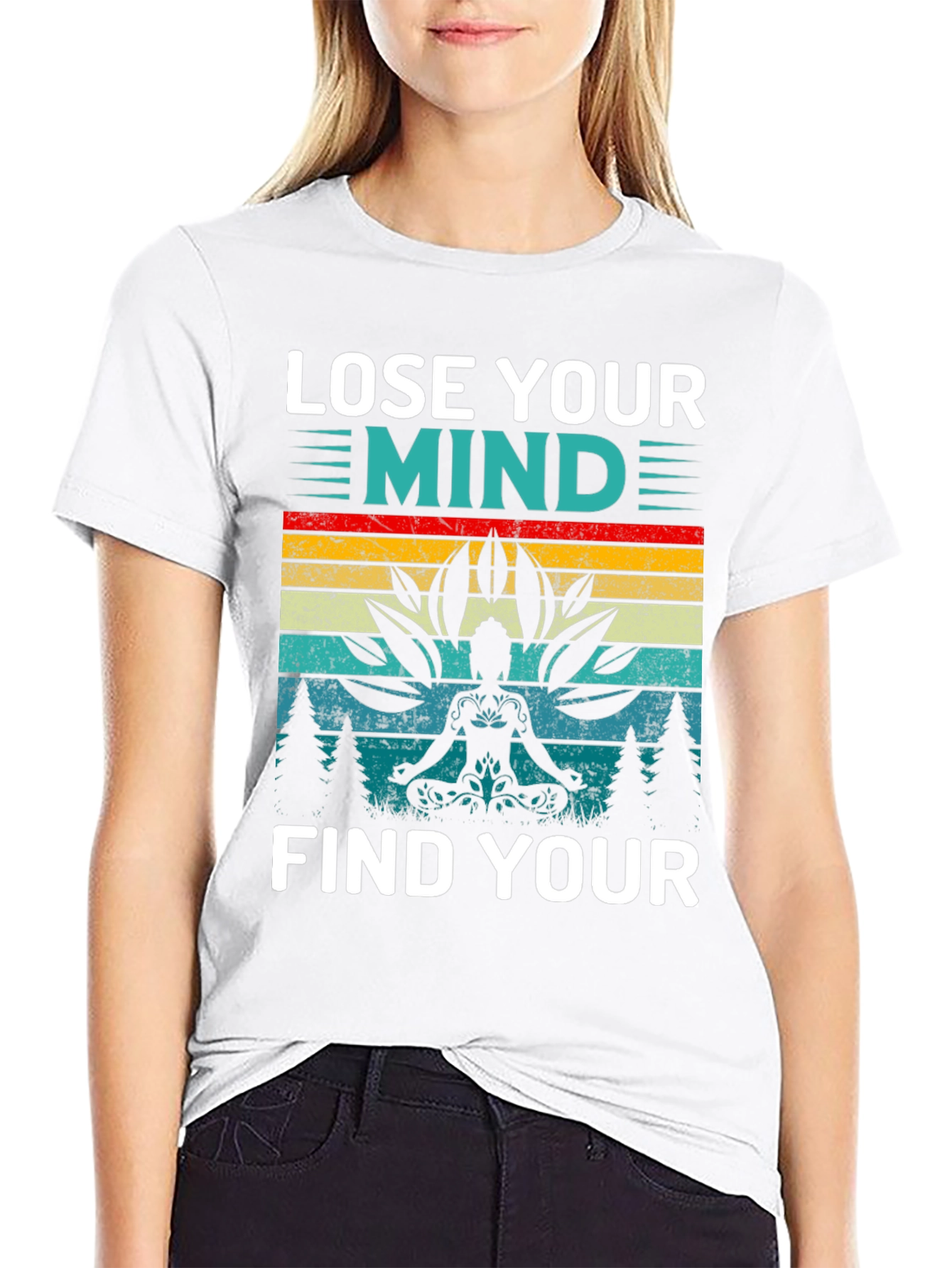 Lose Your Mind Find Your Soul Yoga T-Shirt