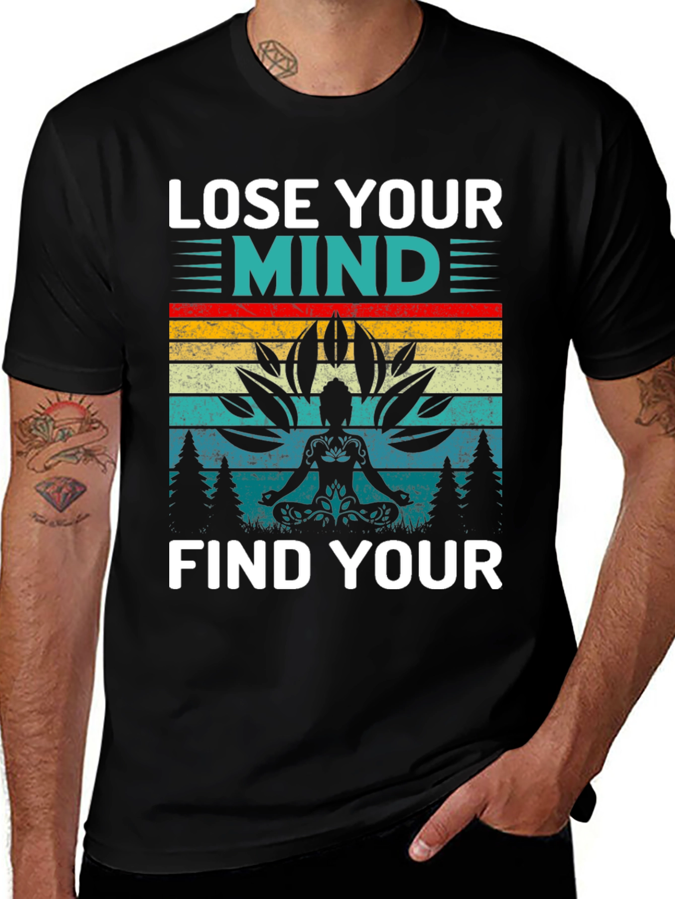 Lose Your Mind Find Your Soul Yoga T-Shirt